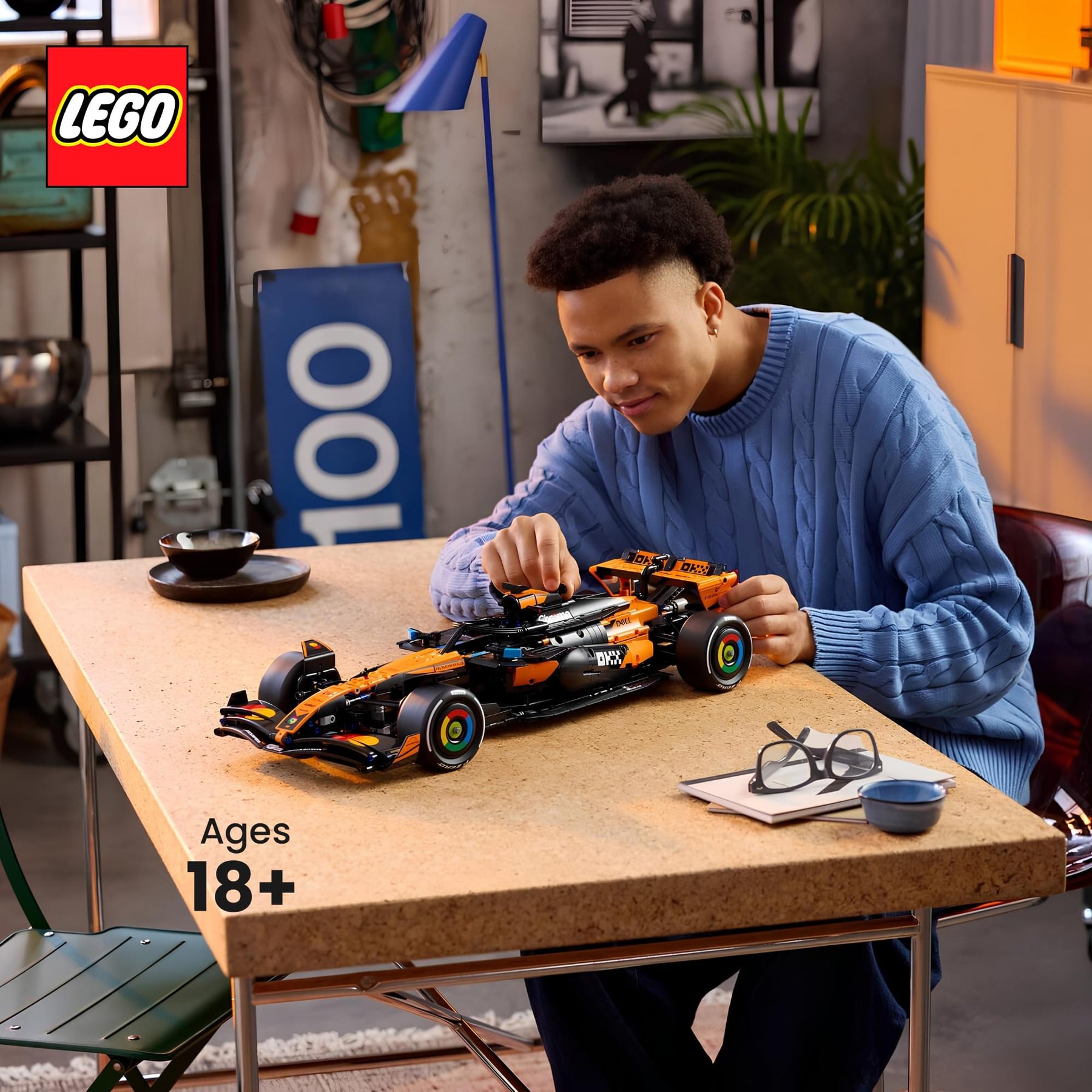 LEGO Technic 42228 McLaren MCL39 F1 Car 1675-Piece Building Set