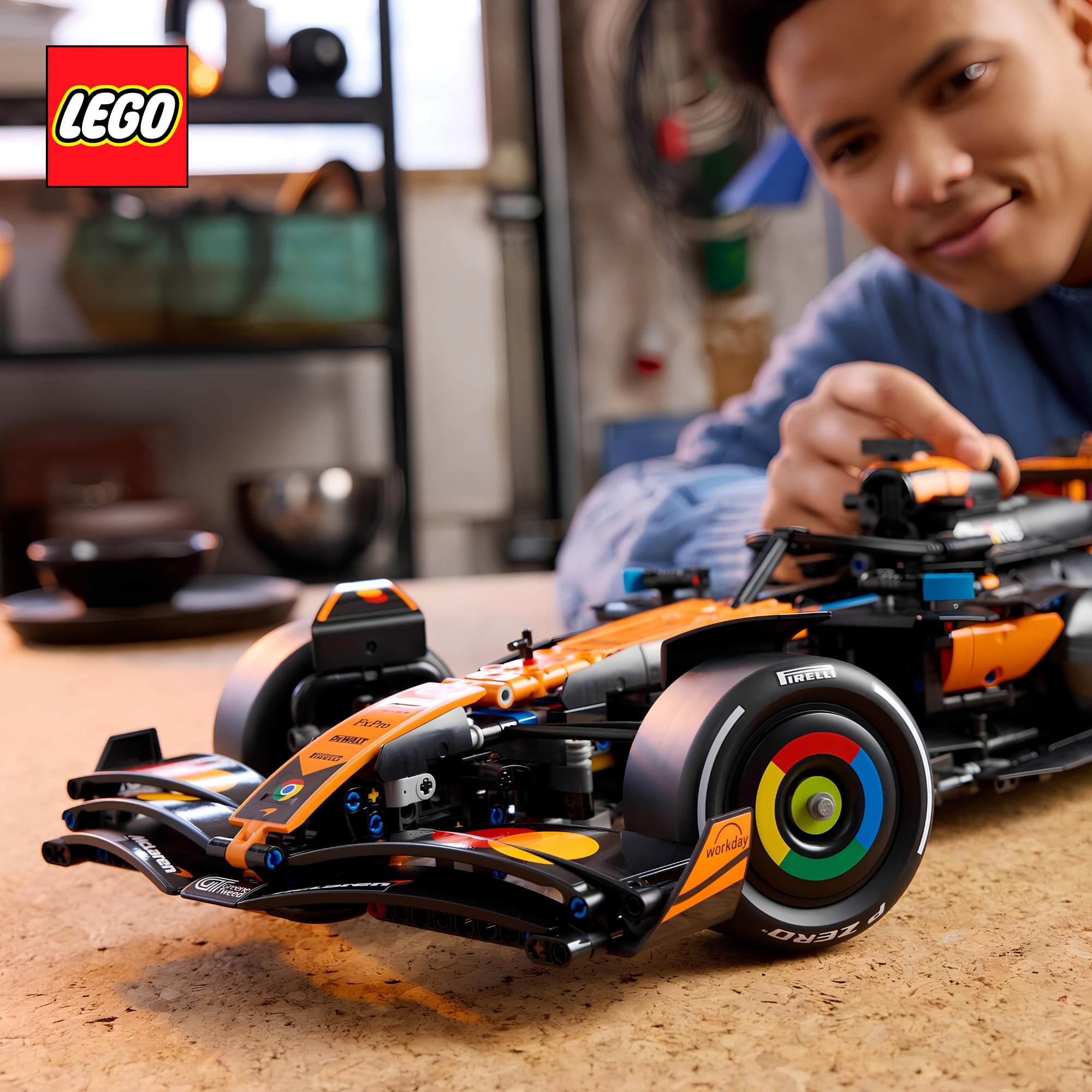 LEGO Technic 42228 McLaren MCL39 F1 Car 1675-Piece Building Set