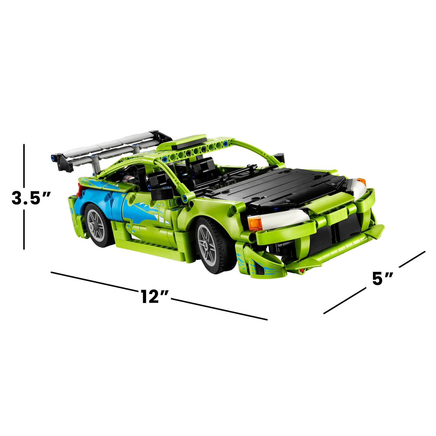 Fast and Furious LEGO Technic 42229 Mitsubishi Eclipse 827-Piece Building Set