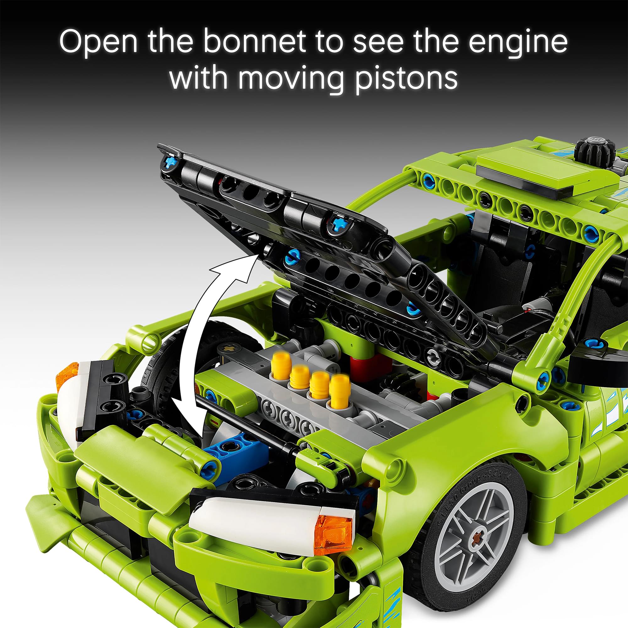 Fast and Furious LEGO Technic 42229 Mitsubishi Eclipse 827-Piece Building Set