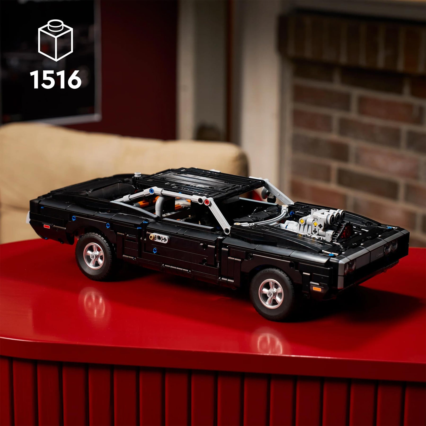 Fast and Furious LEGO Technic 42231 Dodge Charger R/T 1516-Piece Building Set