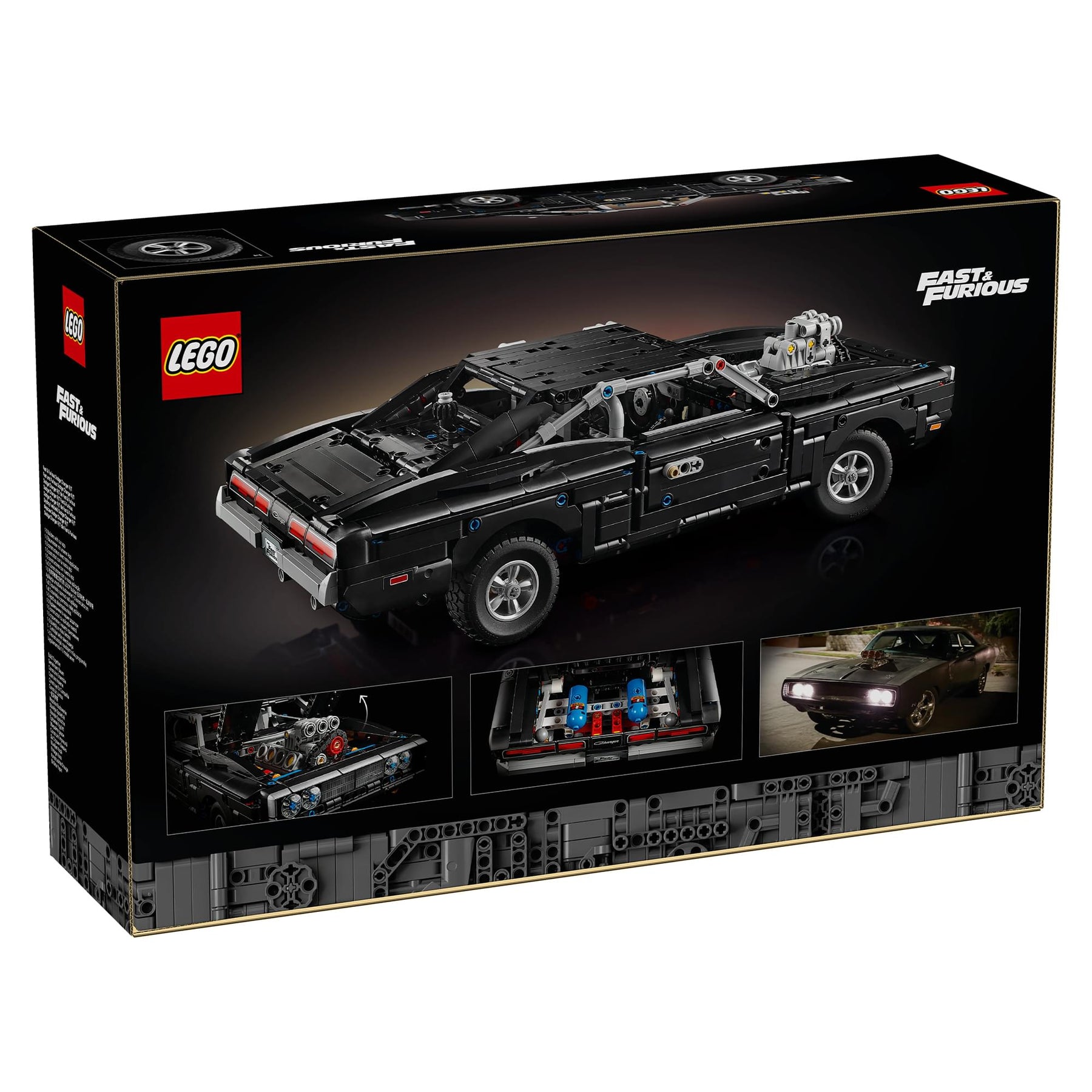 Fast and Furious LEGO Technic 42231 Dodge Charger R/T 1516-Piece Building Set