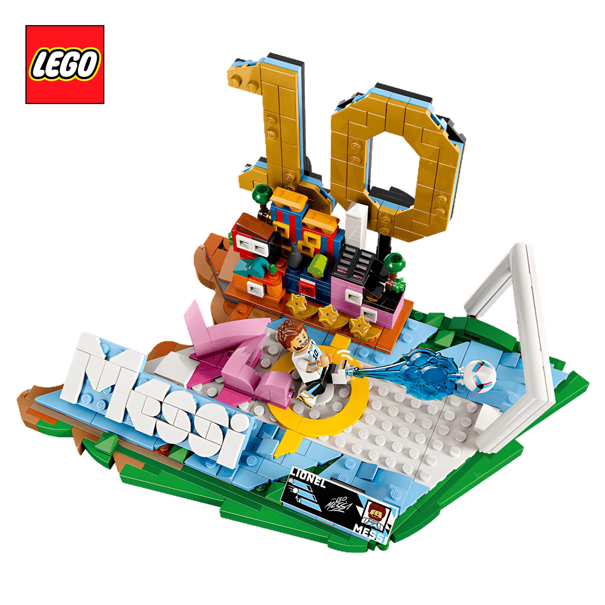 LEGO Editions 43011 Lionel Messi Soccer Highlights 500-Piece Building Set