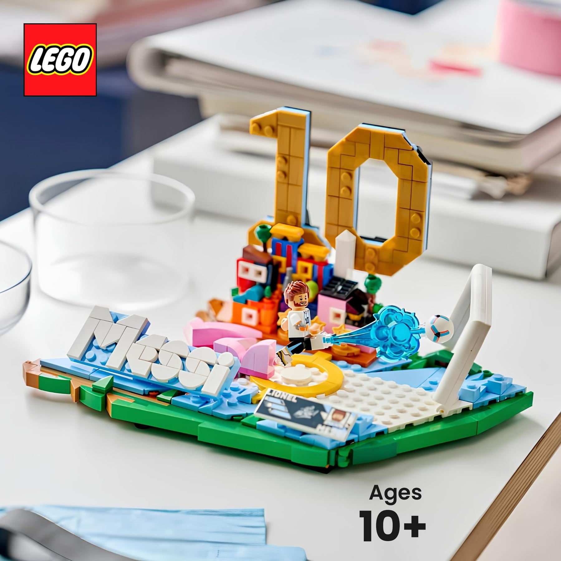 LEGO Editions 43011 Lionel Messi Soccer Highlights 500-Piece Building Set