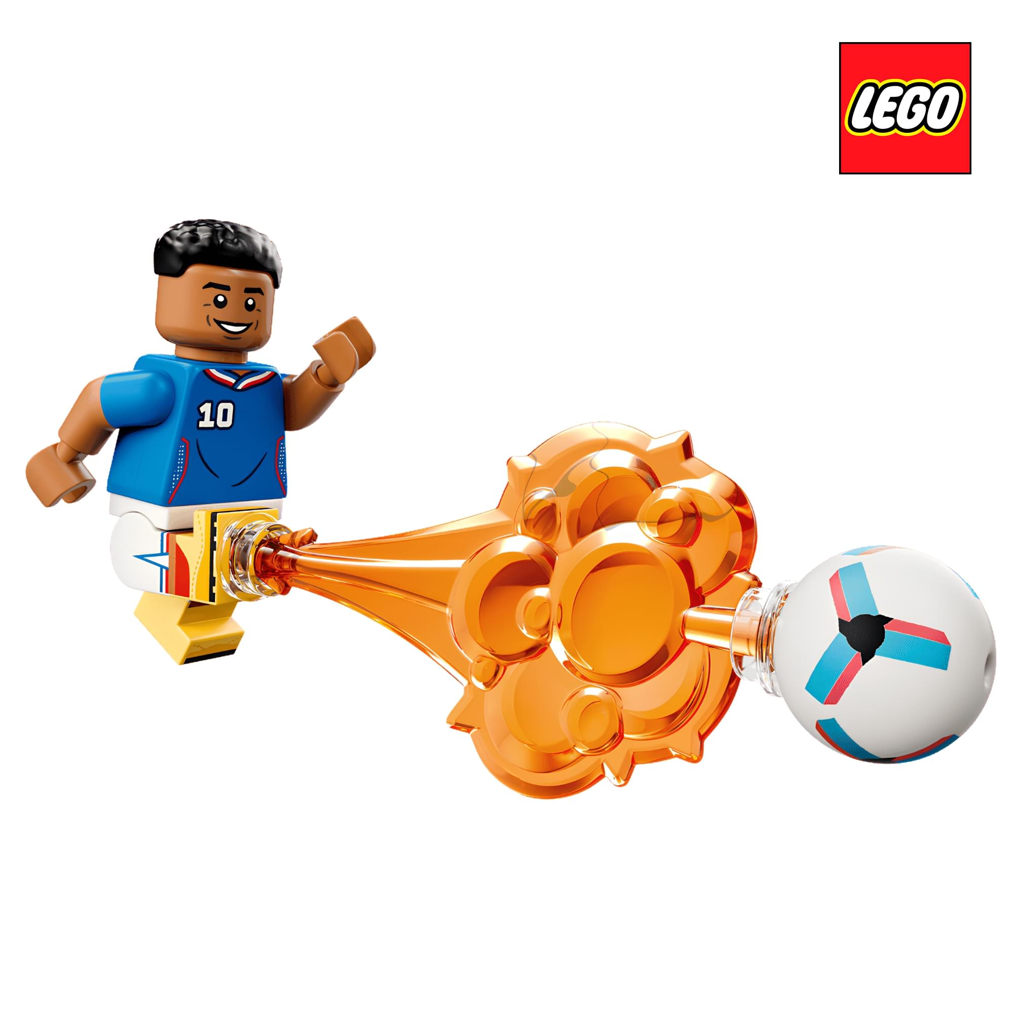 LEGO Editions 43013 Kylian Mbappe Soccer Highlights 490-Piece Building Set