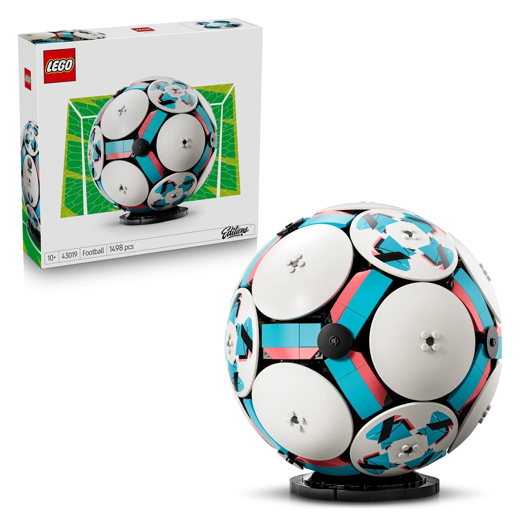 LEGO Editions 43019 Soccer Ball 1498-Piece Building Set