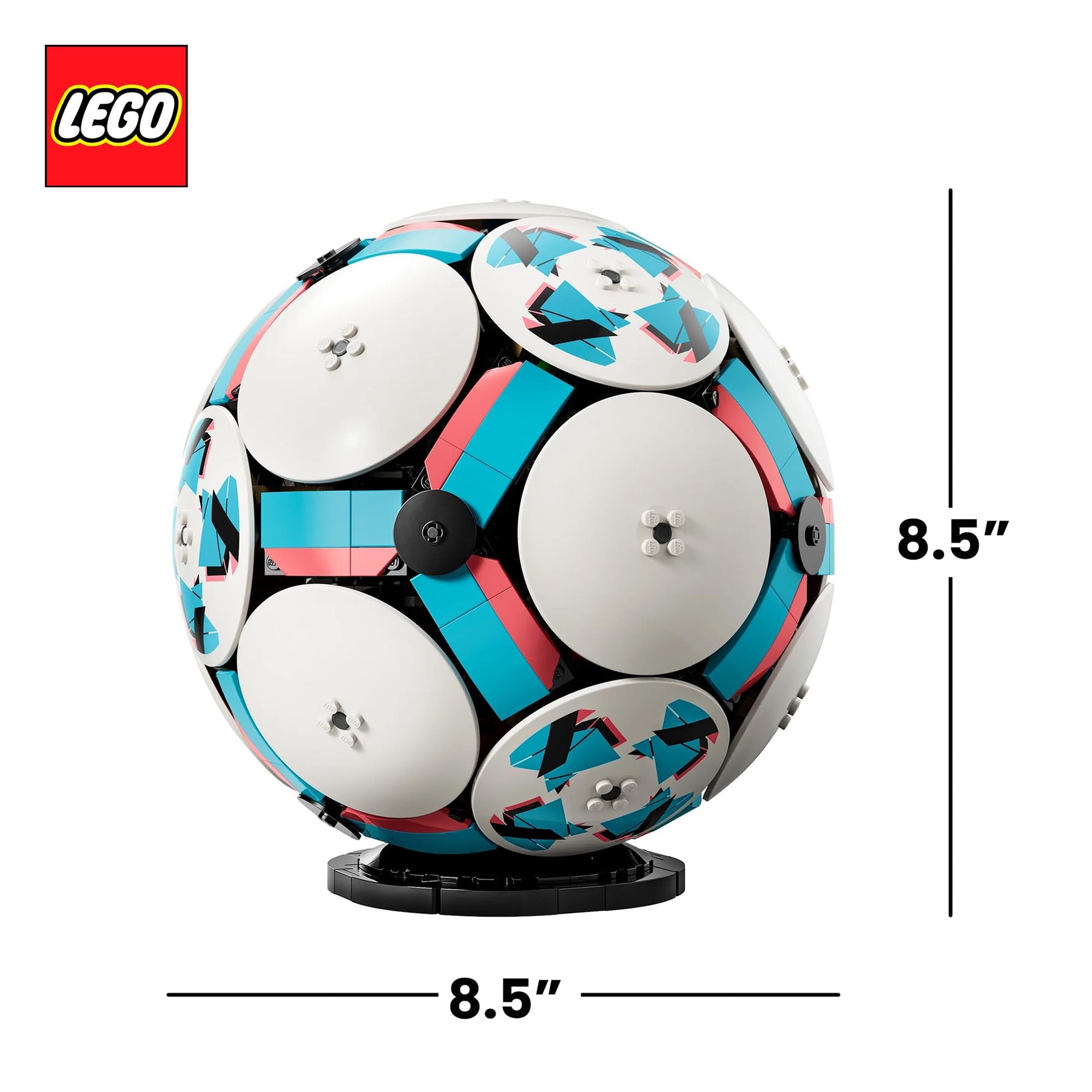 LEGO Editions 43019 Soccer Ball 1498-Piece Building Set