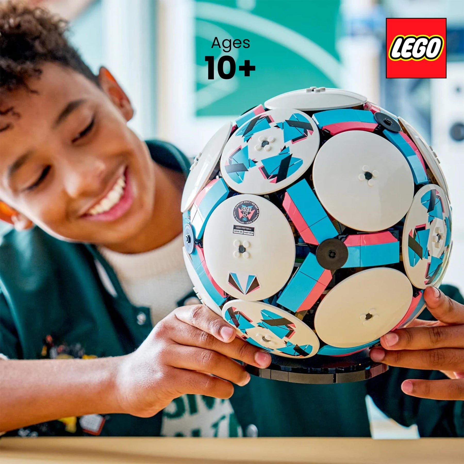 LEGO Editions 43019 Soccer Ball 1498-Piece Building Set