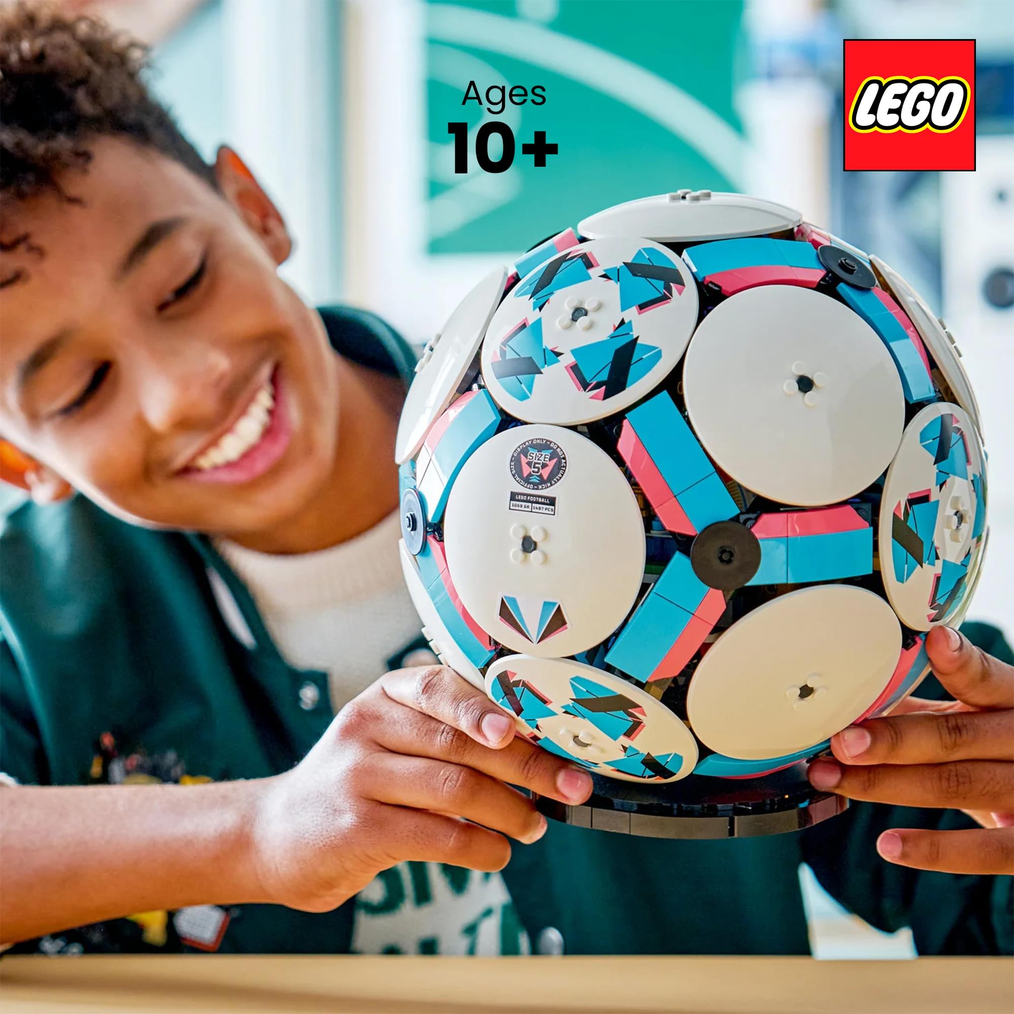LEGO Editions 43019 Soccer Ball 1498-Piece Building Set