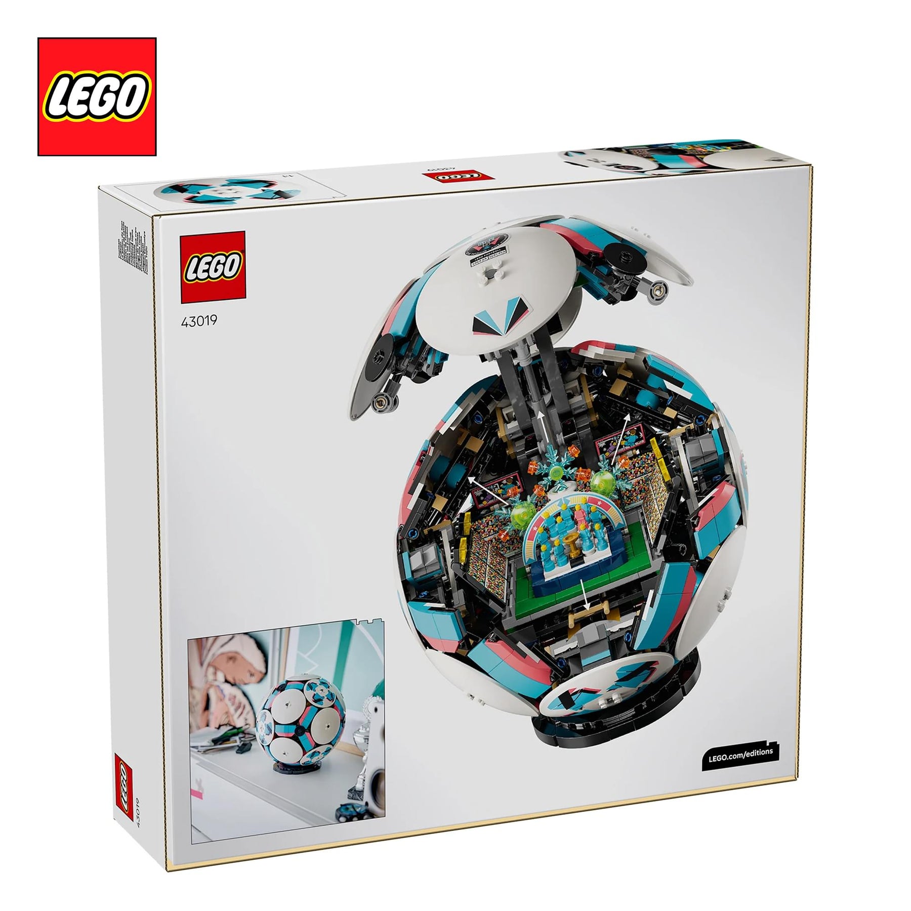 LEGO Editions 43019 Soccer Ball 1498-Piece Building Set