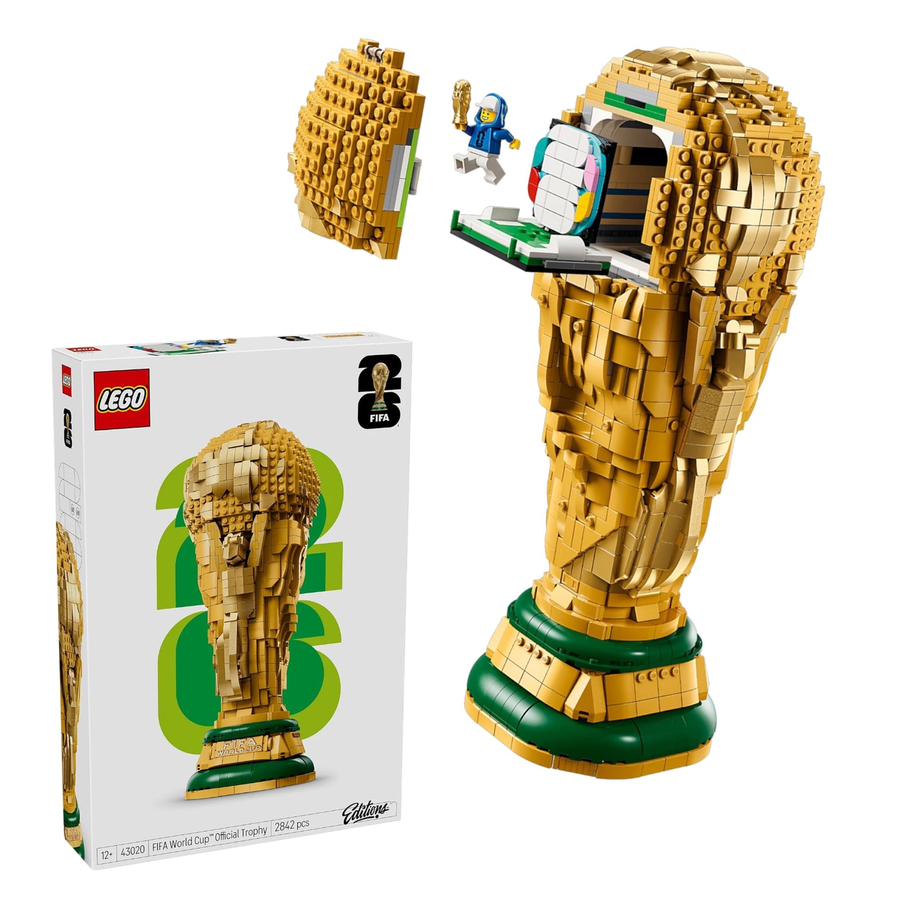 LEGO Editions 43020 FIFA World Cup Trophy 2842-Piece Building Set