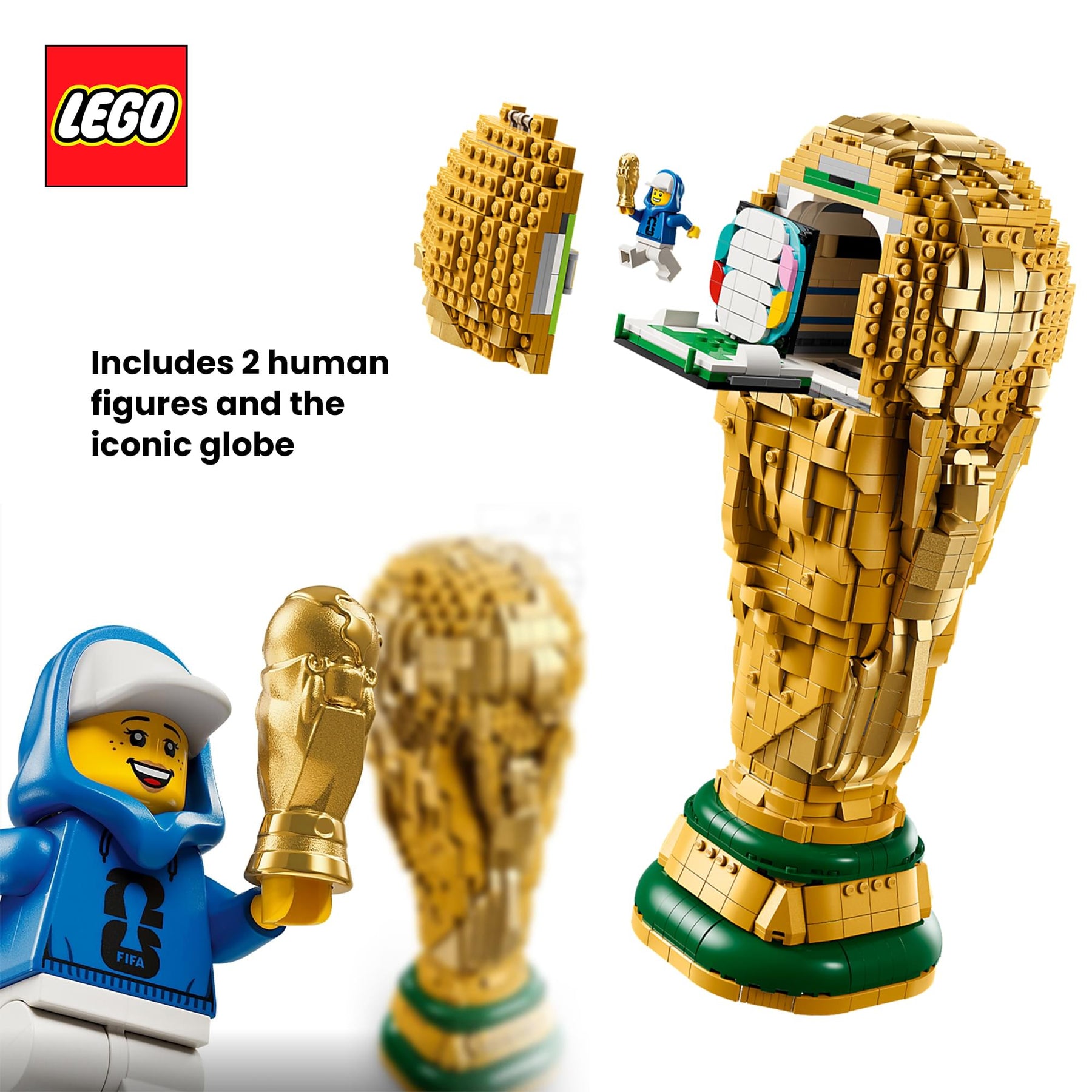 LEGO Editions 43020 FIFA World Cup Trophy 2842-Piece Building Set
