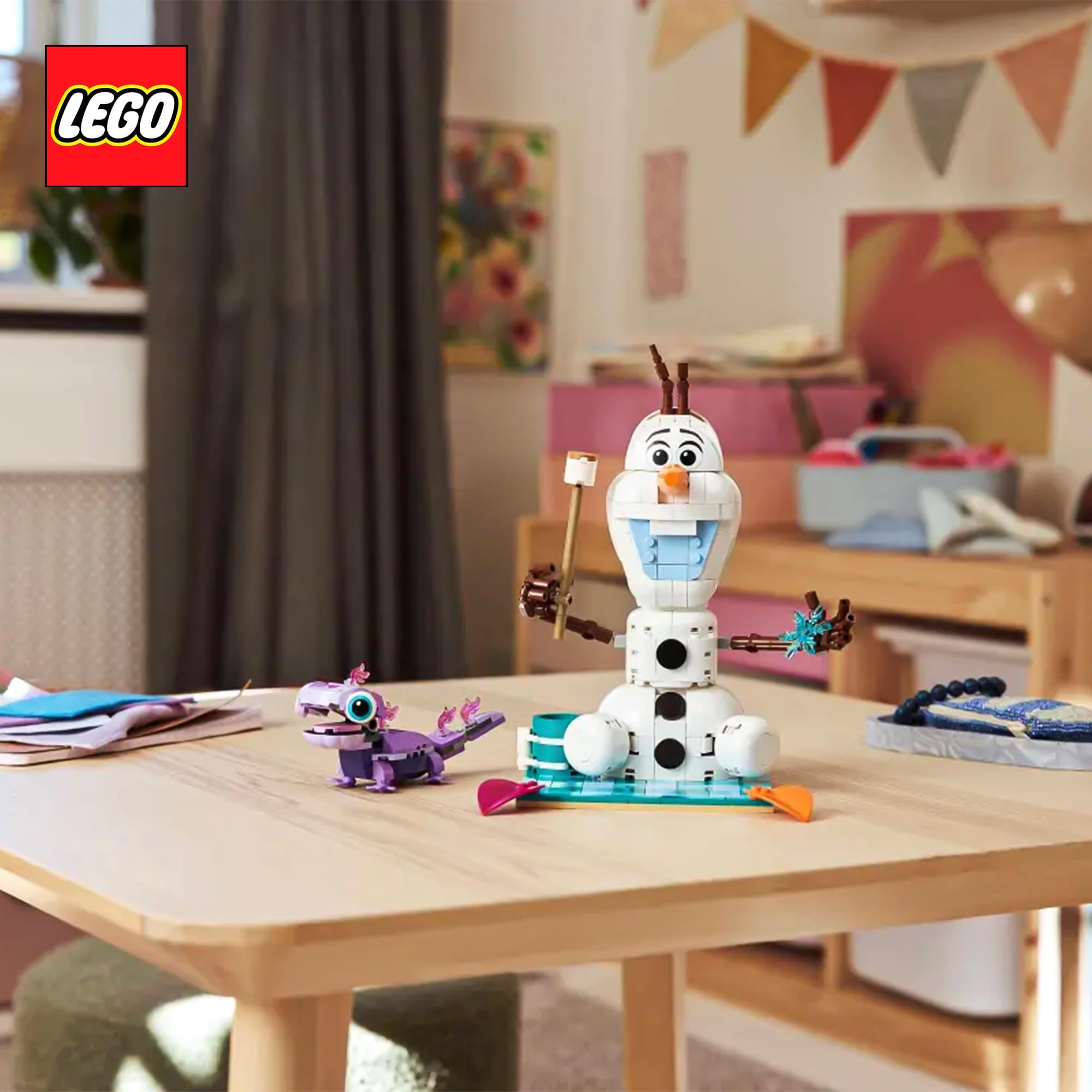 Disney Frozen LEGO 43287 Olaf and Bruni's Picnic Fun 478-Piece Building Set