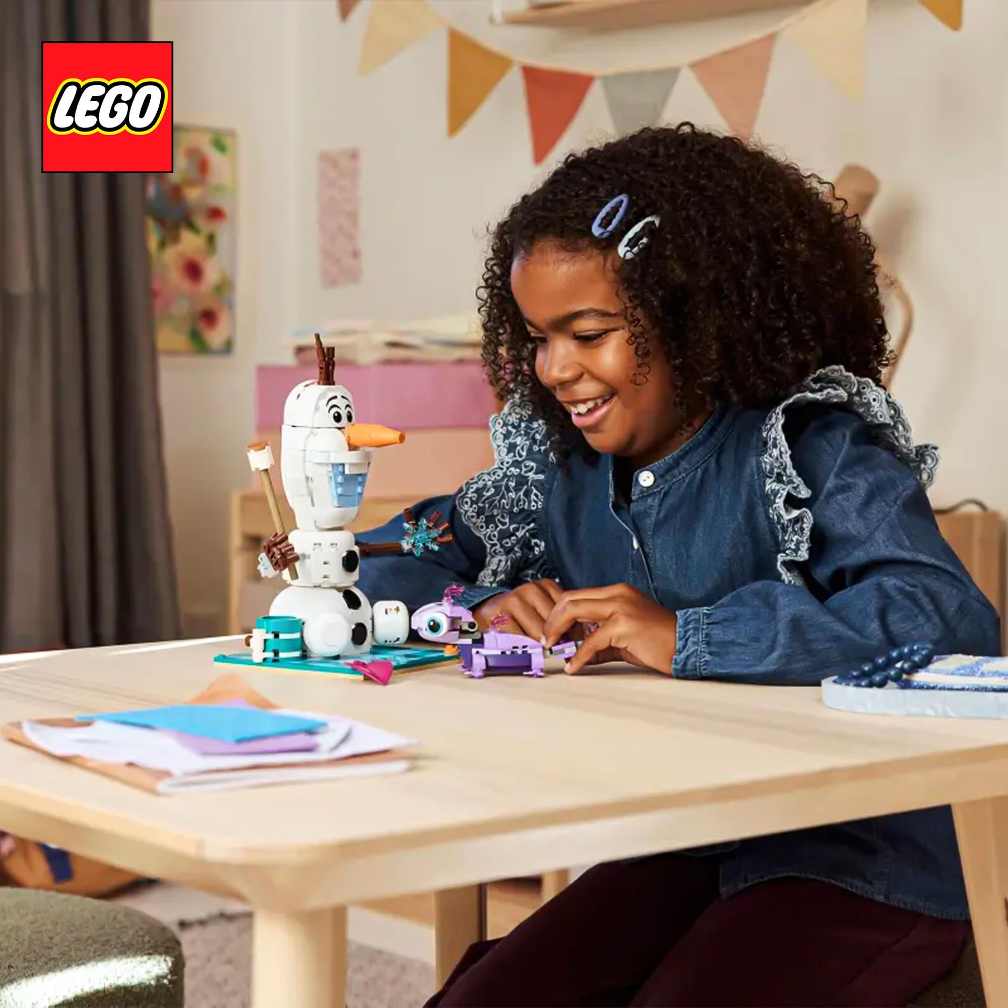 Disney Frozen LEGO 43287 Olaf and Bruni's Picnic Fun 478-Piece Building Set