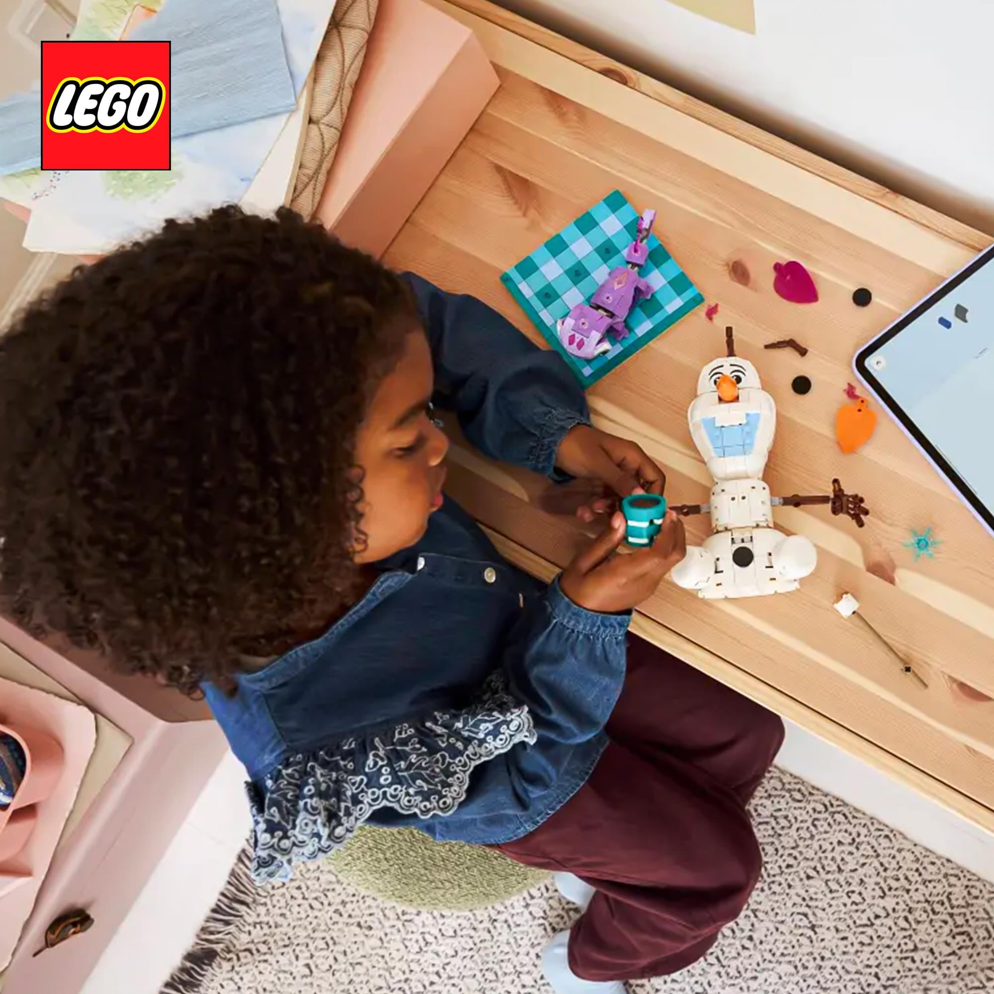 Disney Frozen LEGO 43287 Olaf and Bruni's Picnic Fun 478-Piece Building Set