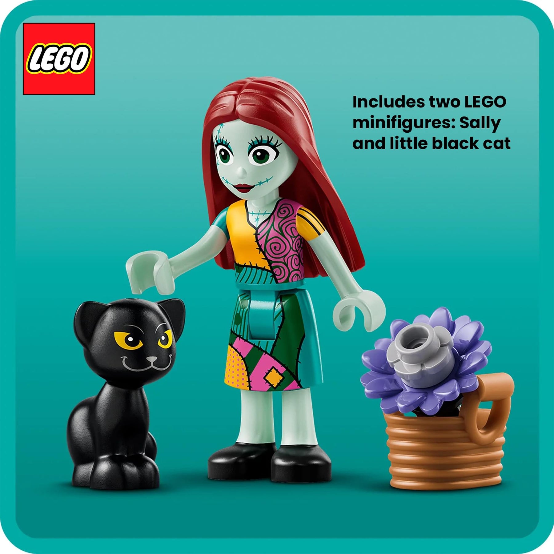 LEGO Disney 43288 NBX Sally's Flowerpot 346-Piece Building Set