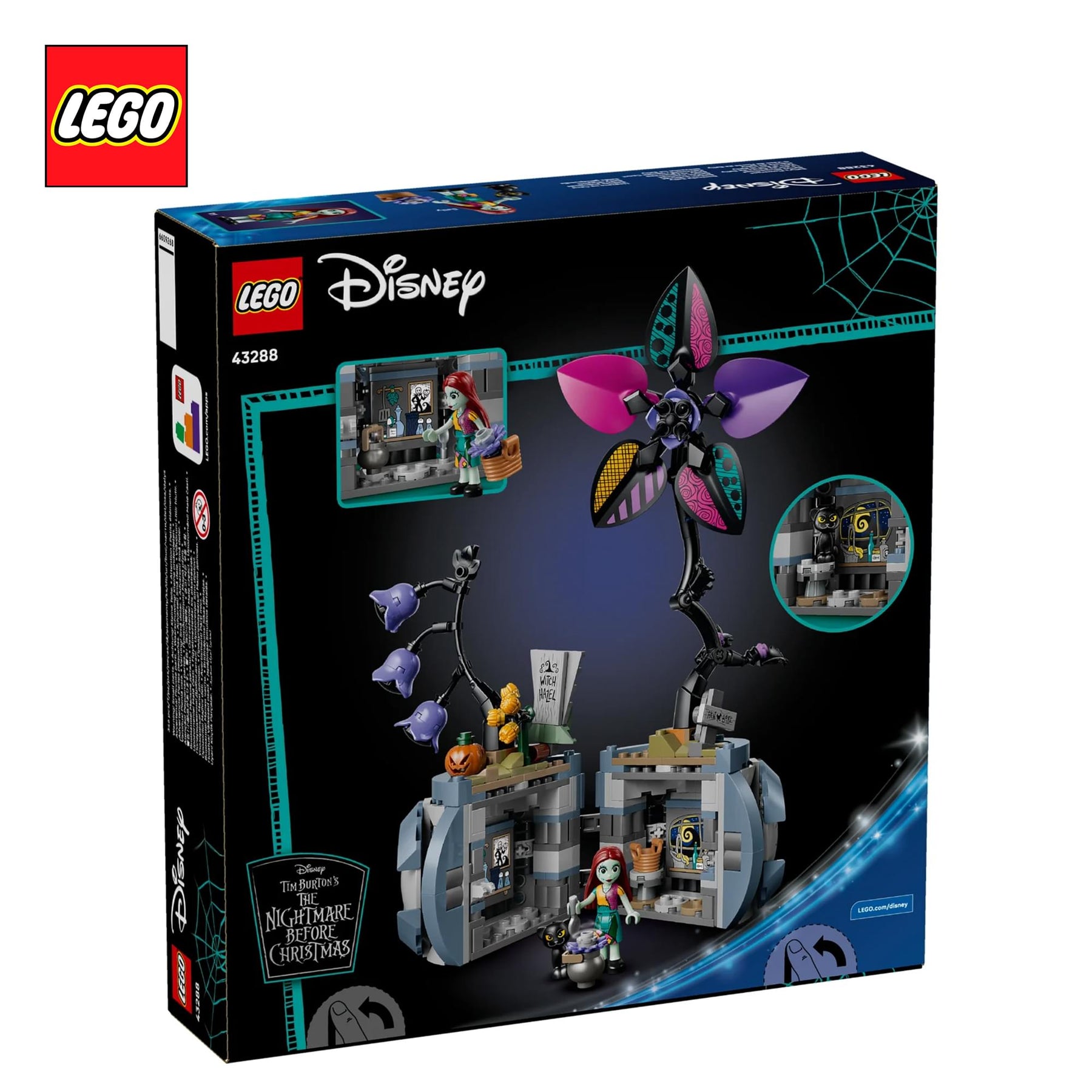 LEGO Disney 43288 NBX Sally's Flowerpot 346-Piece Building Set