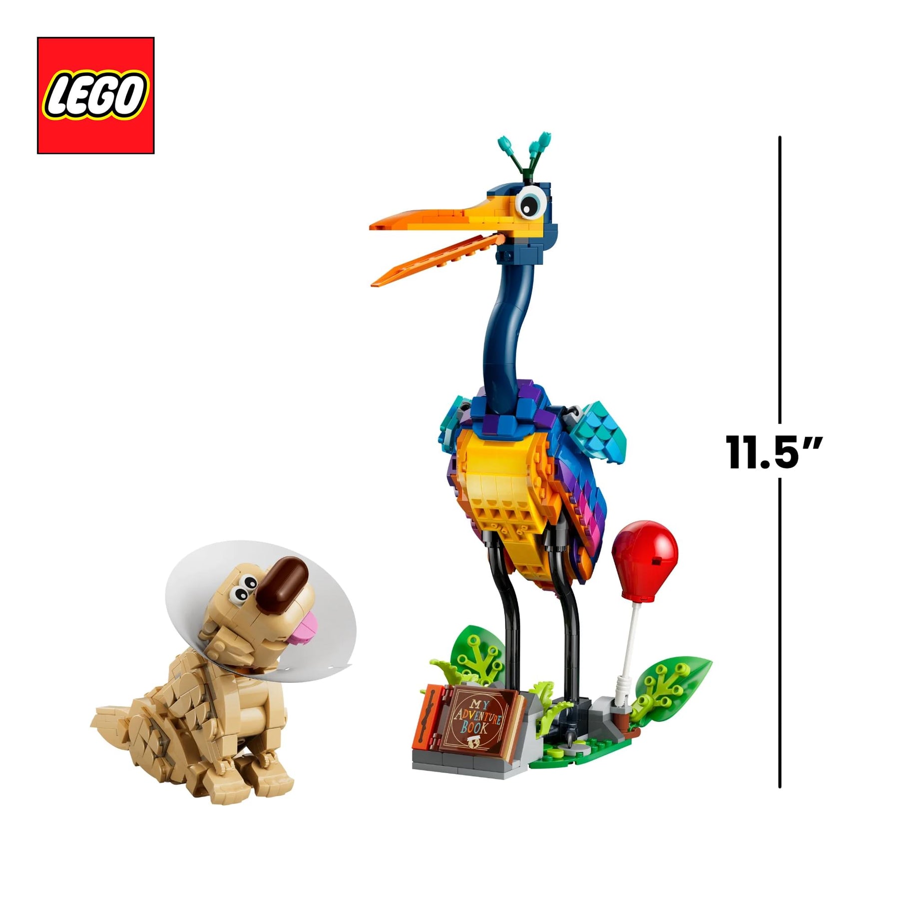 LEGO Disney Pixar 43290 Up Kevin and Dug 628-Piece Building Set