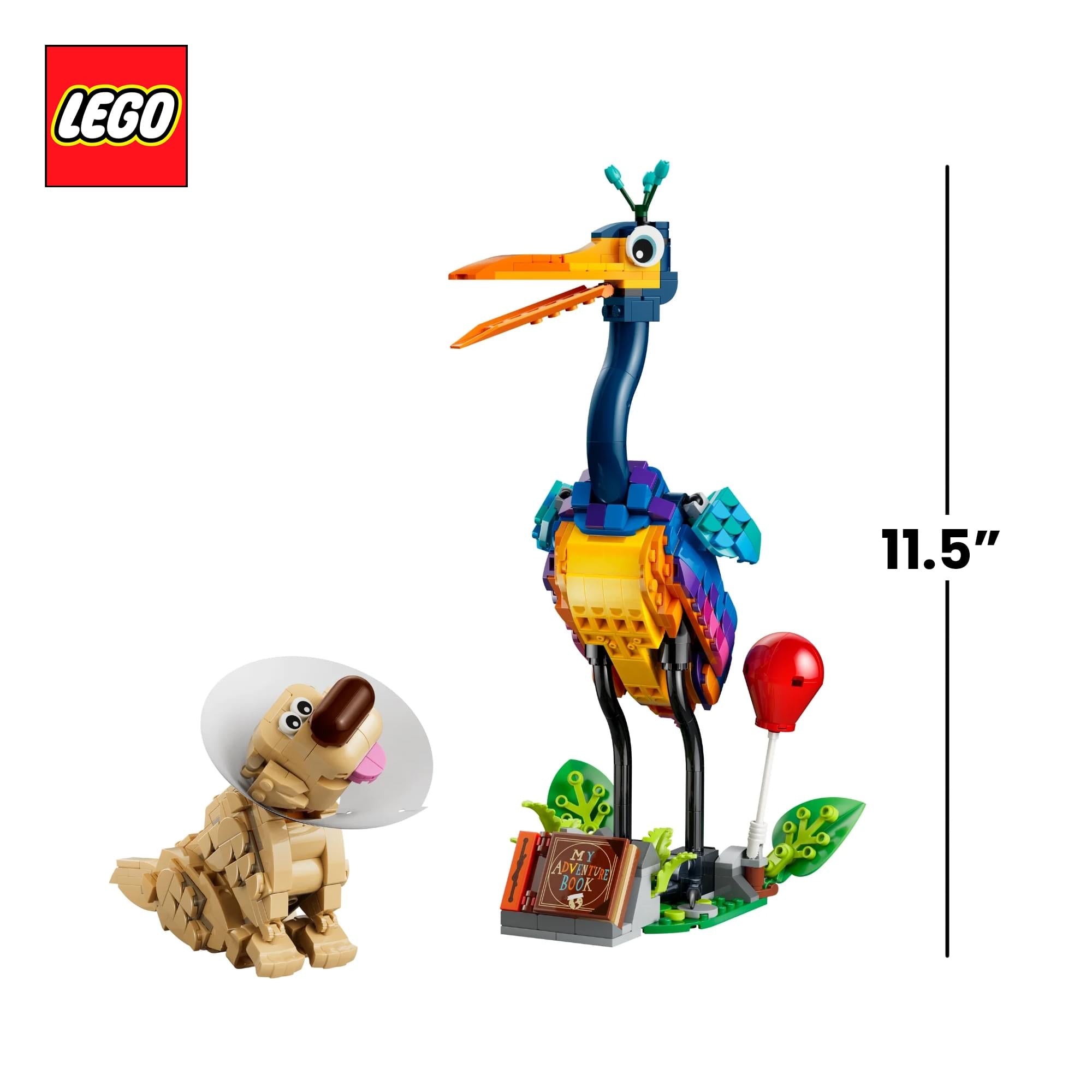 LEGO Disney Pixar 43290 Up Kevin and Dug 628-Piece Building Set