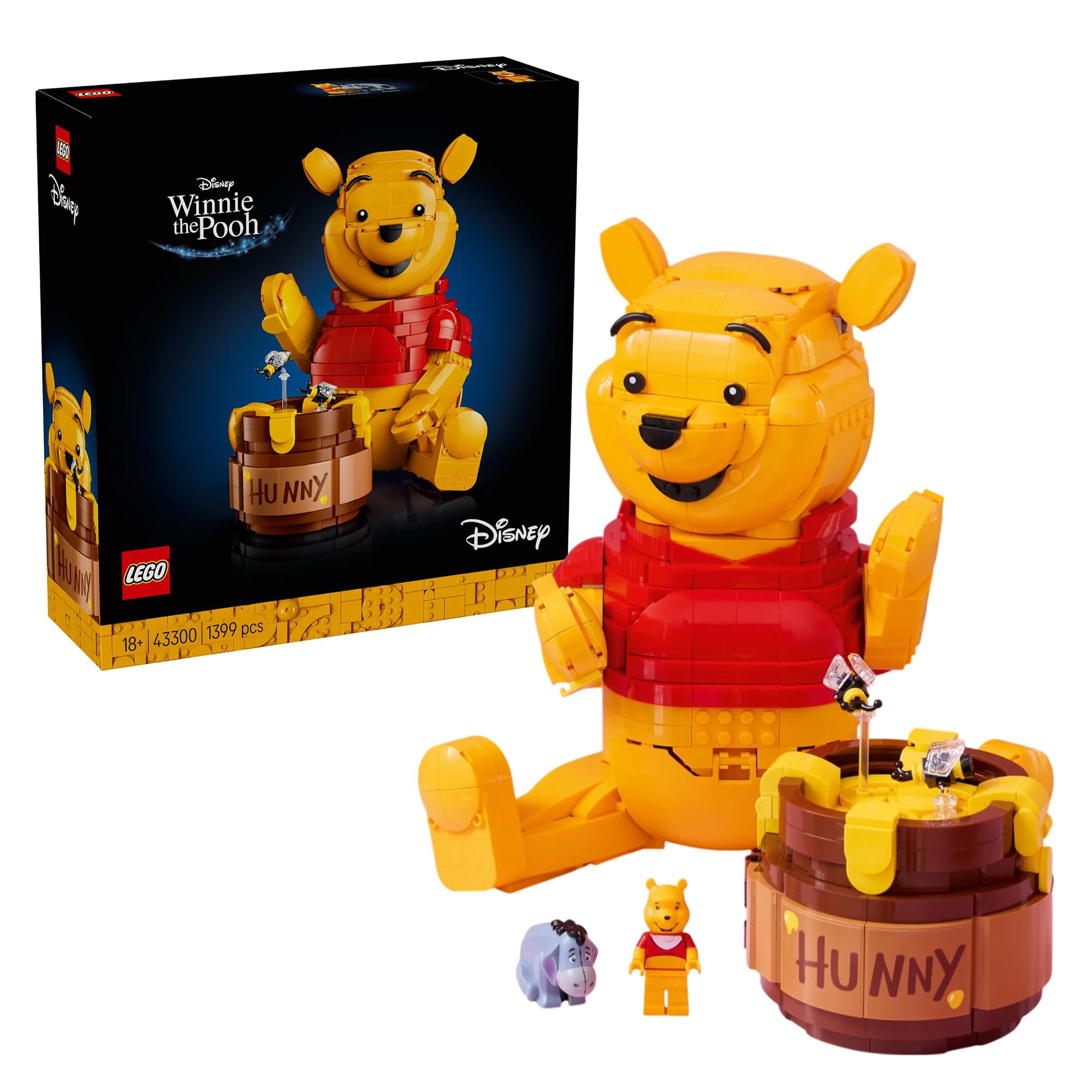 LEGO Disney 43300 Winnie The Pooh 1399-Piece Building Set