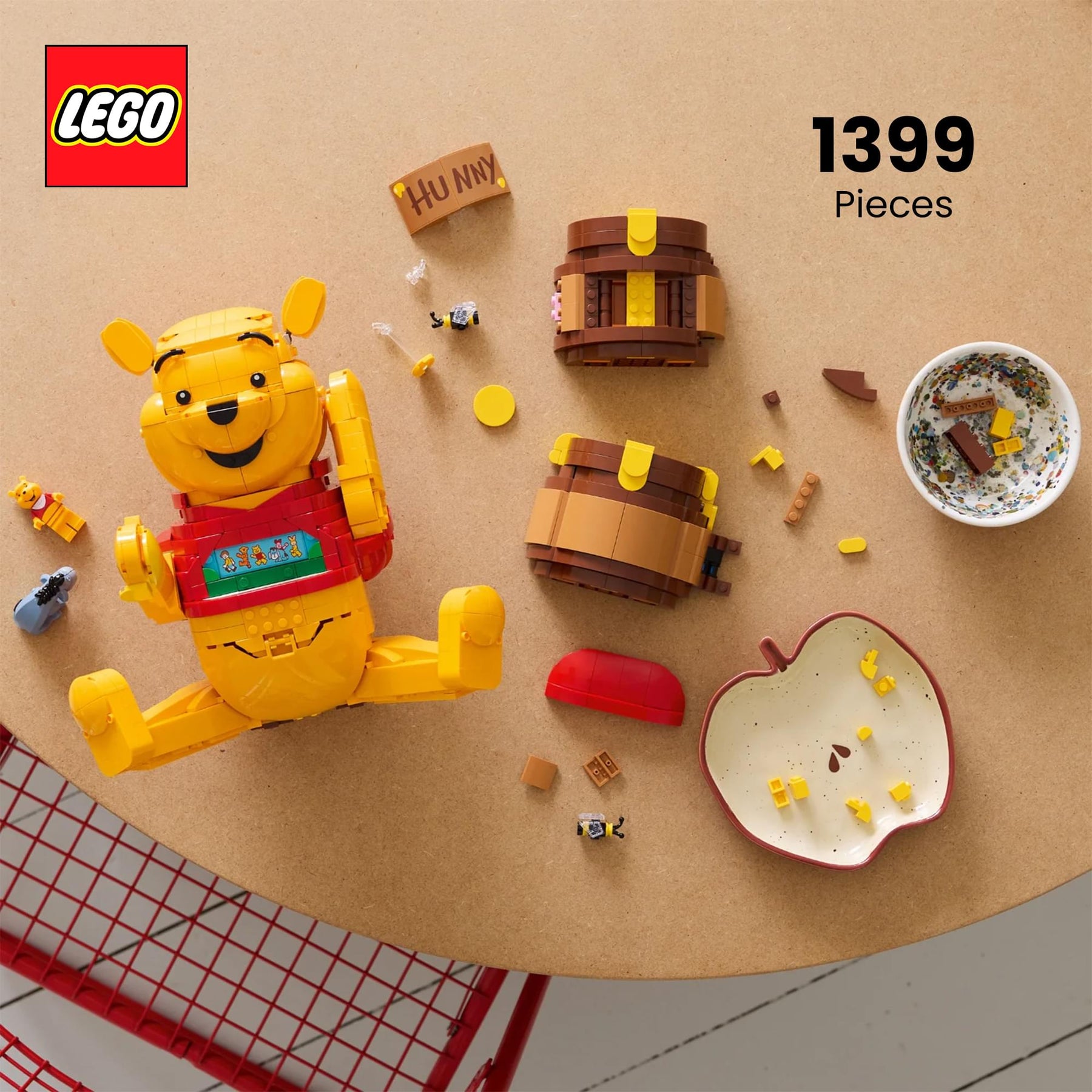 LEGO Disney 43300 Winnie The Pooh 1399-Piece Building Set
