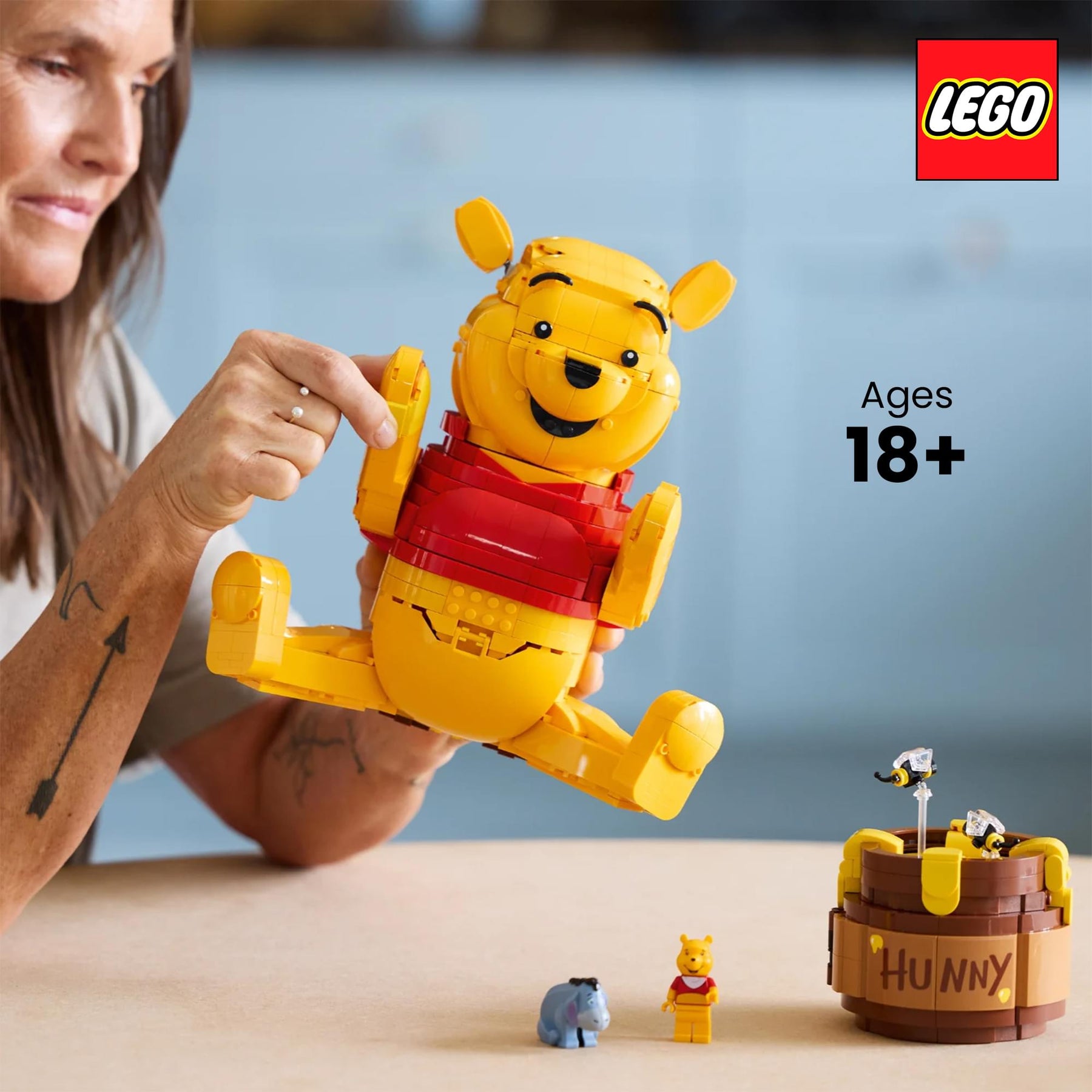 LEGO Disney 43300 Winnie The Pooh 1399-Piece Building Set