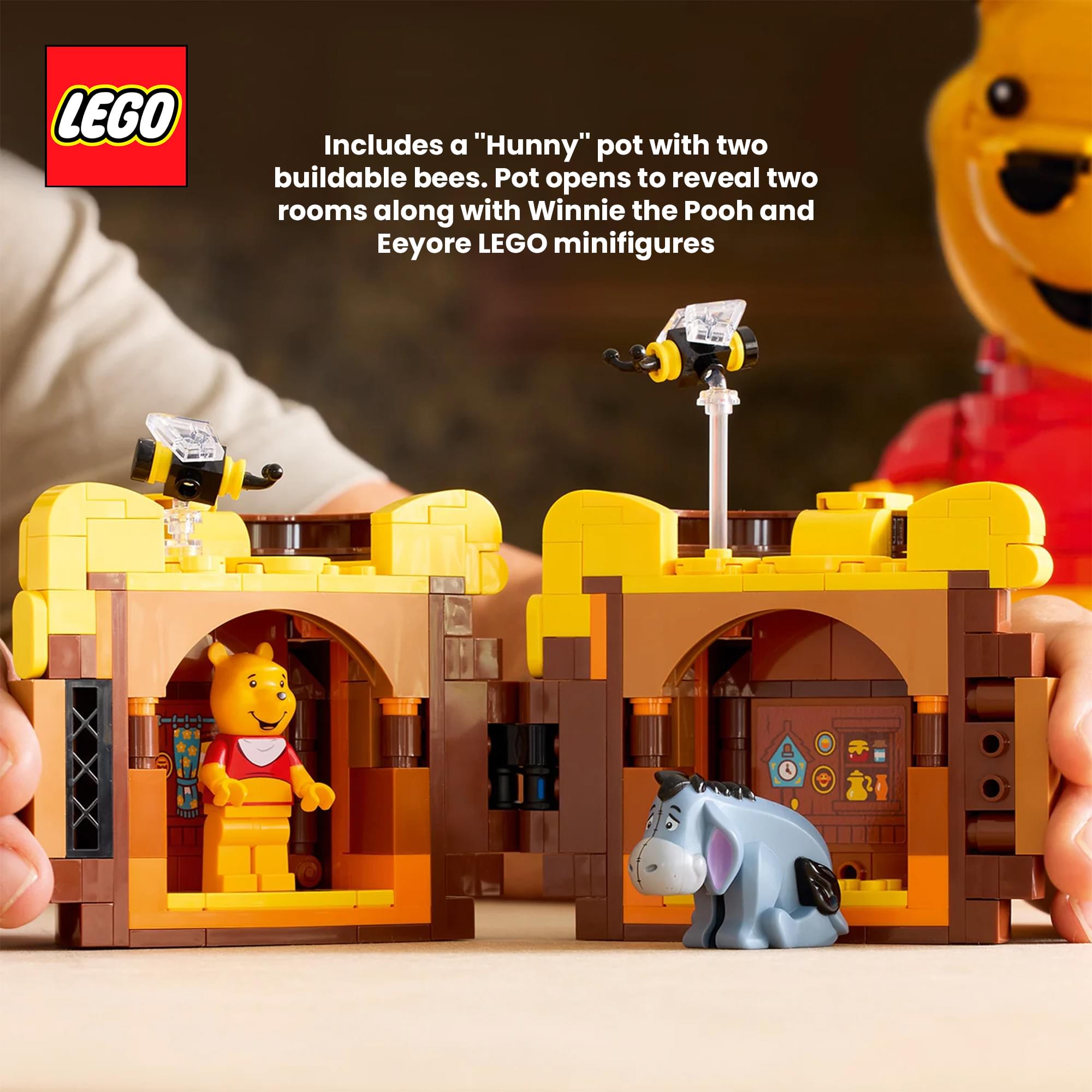 LEGO Disney 43300 Winnie The Pooh 1399-Piece Building Set