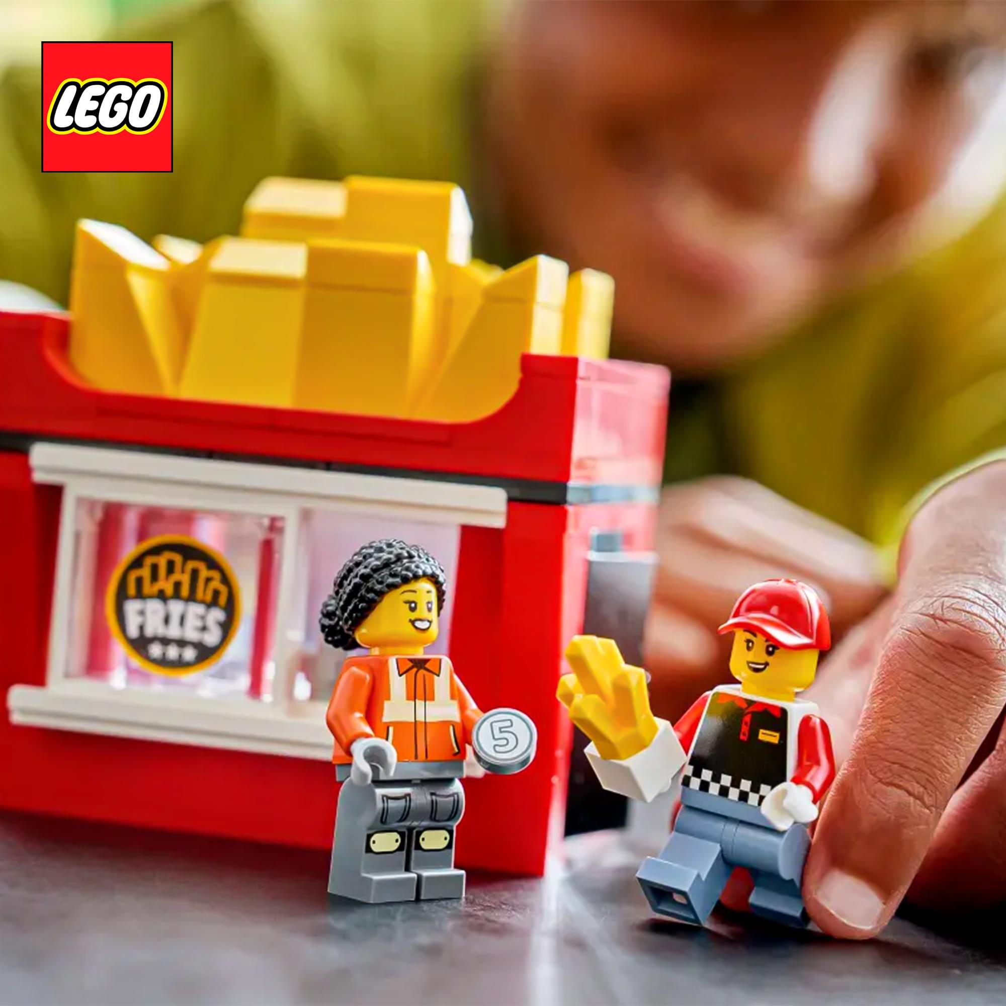 LEGO City 60488 Fries Food Truck 216-Piece Building Set