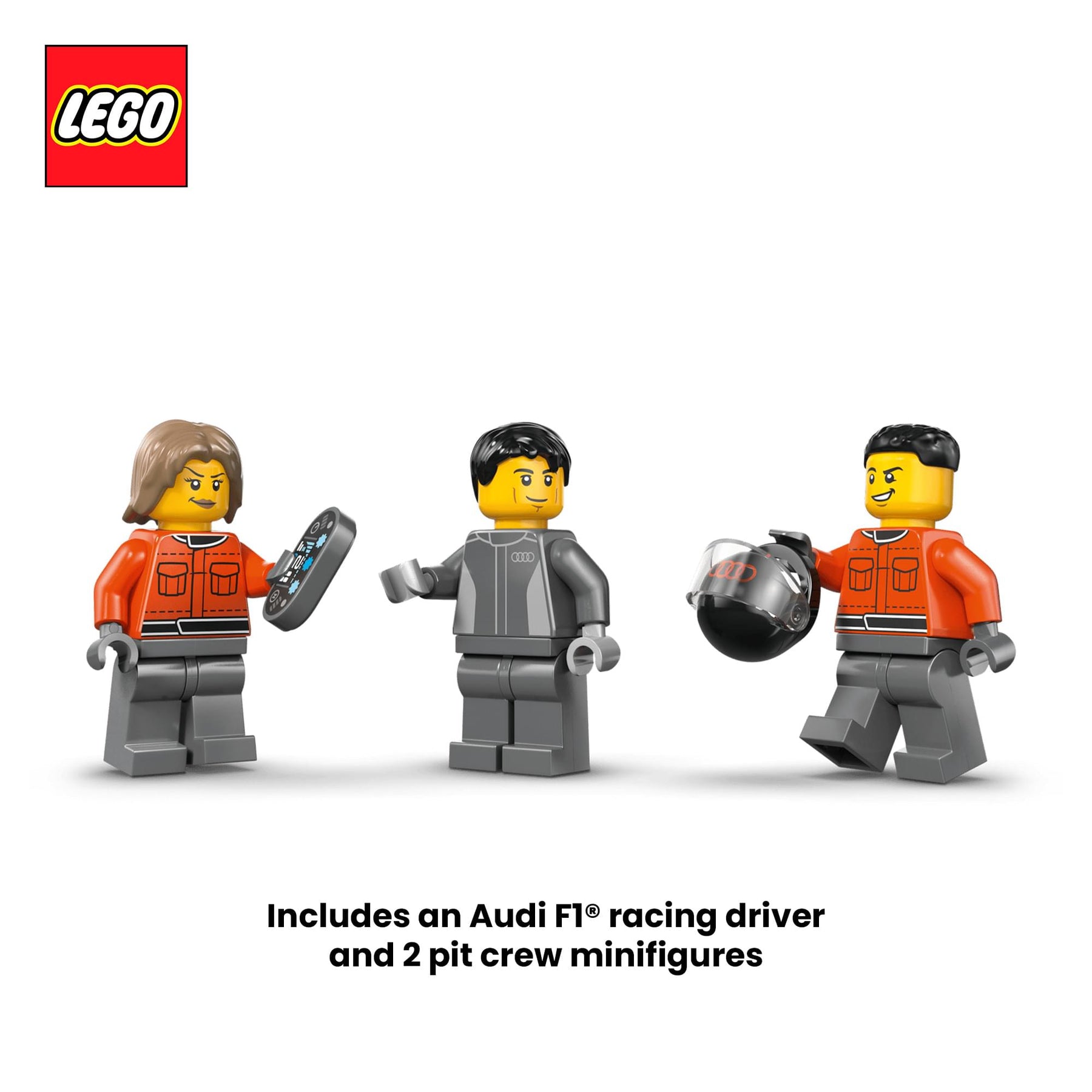LEGO City 60493 Truck With Audi F1 Race Car 508-Piece Building Set