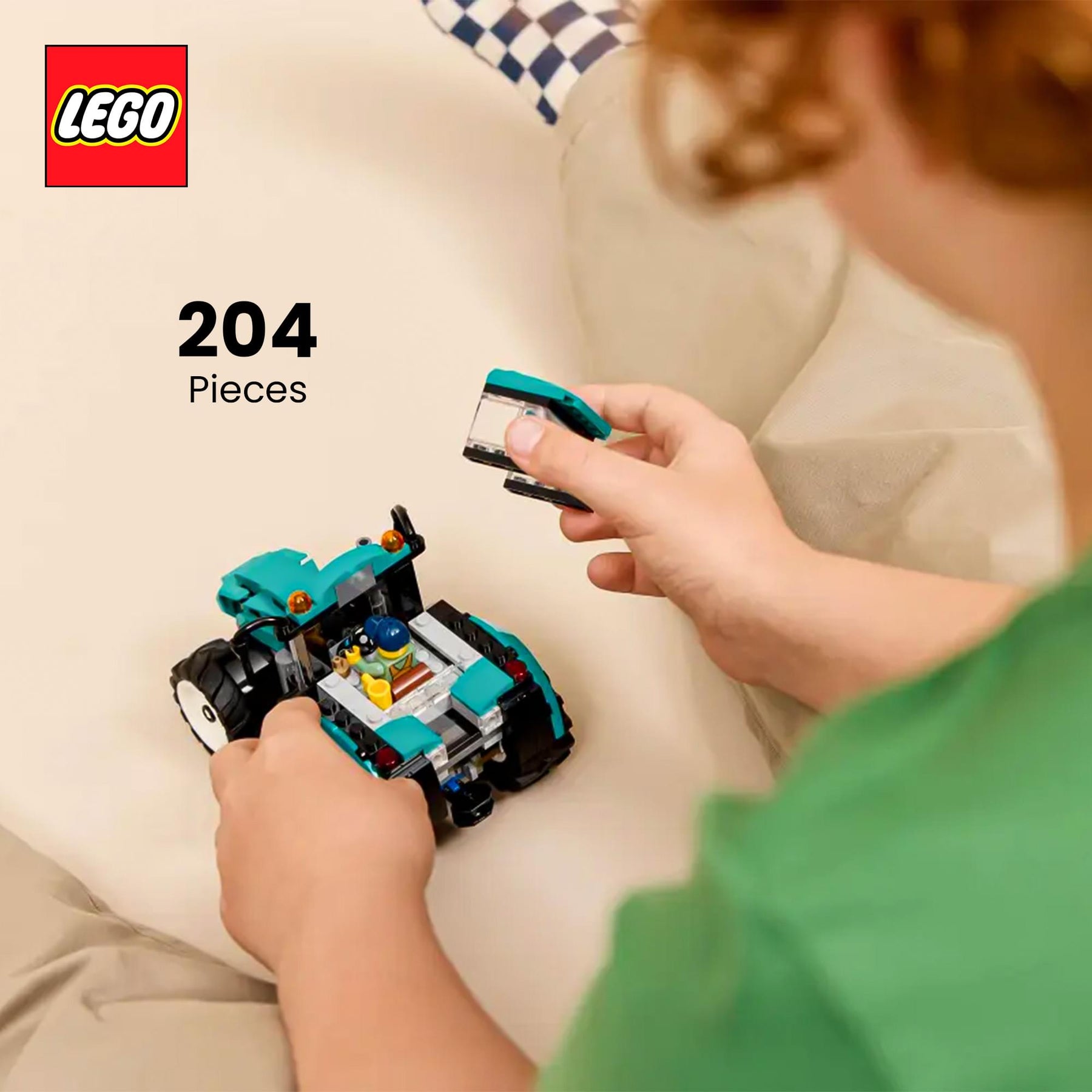 LEGO City 60498 Tractor 204-Piece Building Set