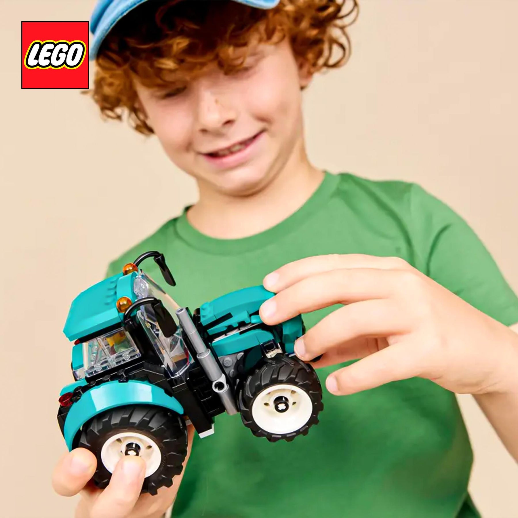 LEGO City 60498 Tractor 204-Piece Building Set