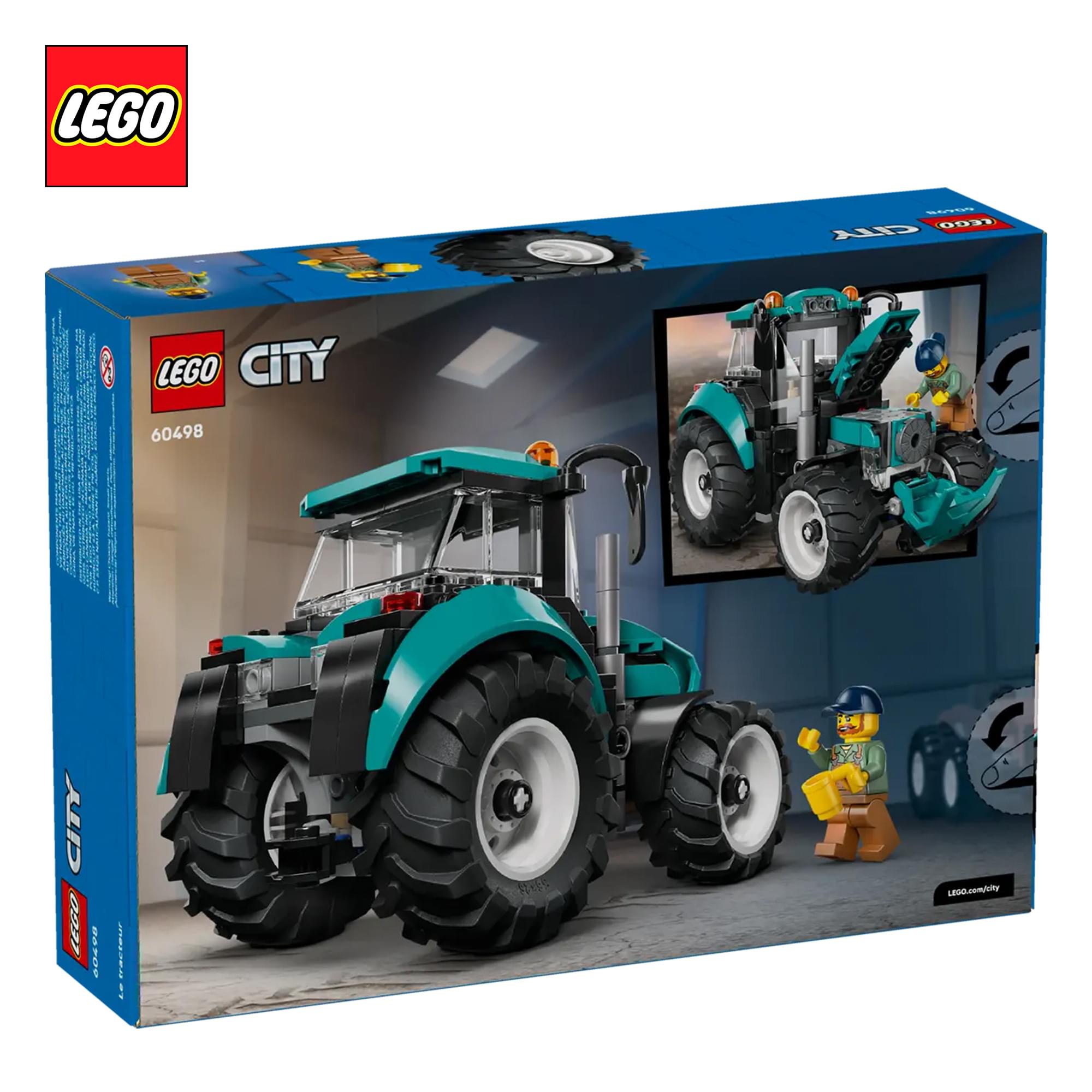 LEGO City 60498 Tractor 204-Piece Building Set