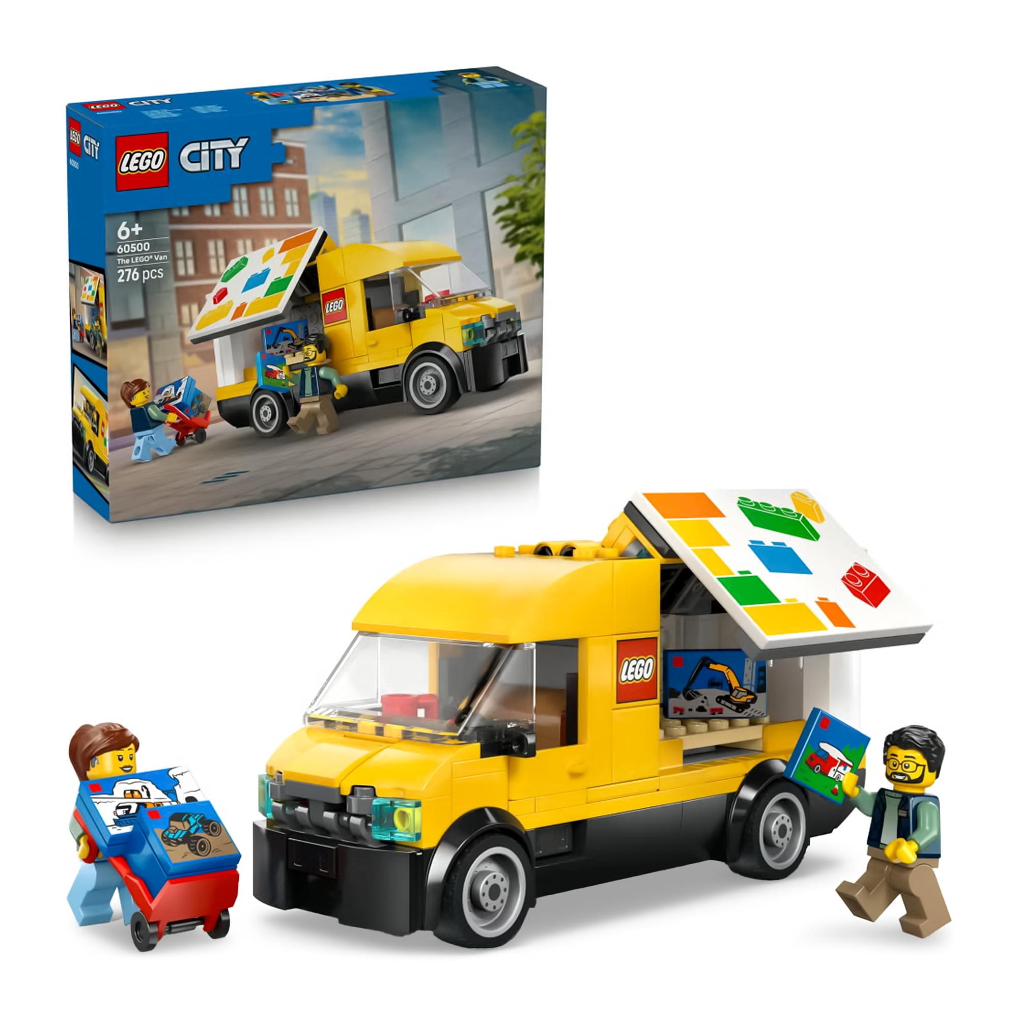 LEGO City 60500 The LEGO Van 276-Piece Building Set