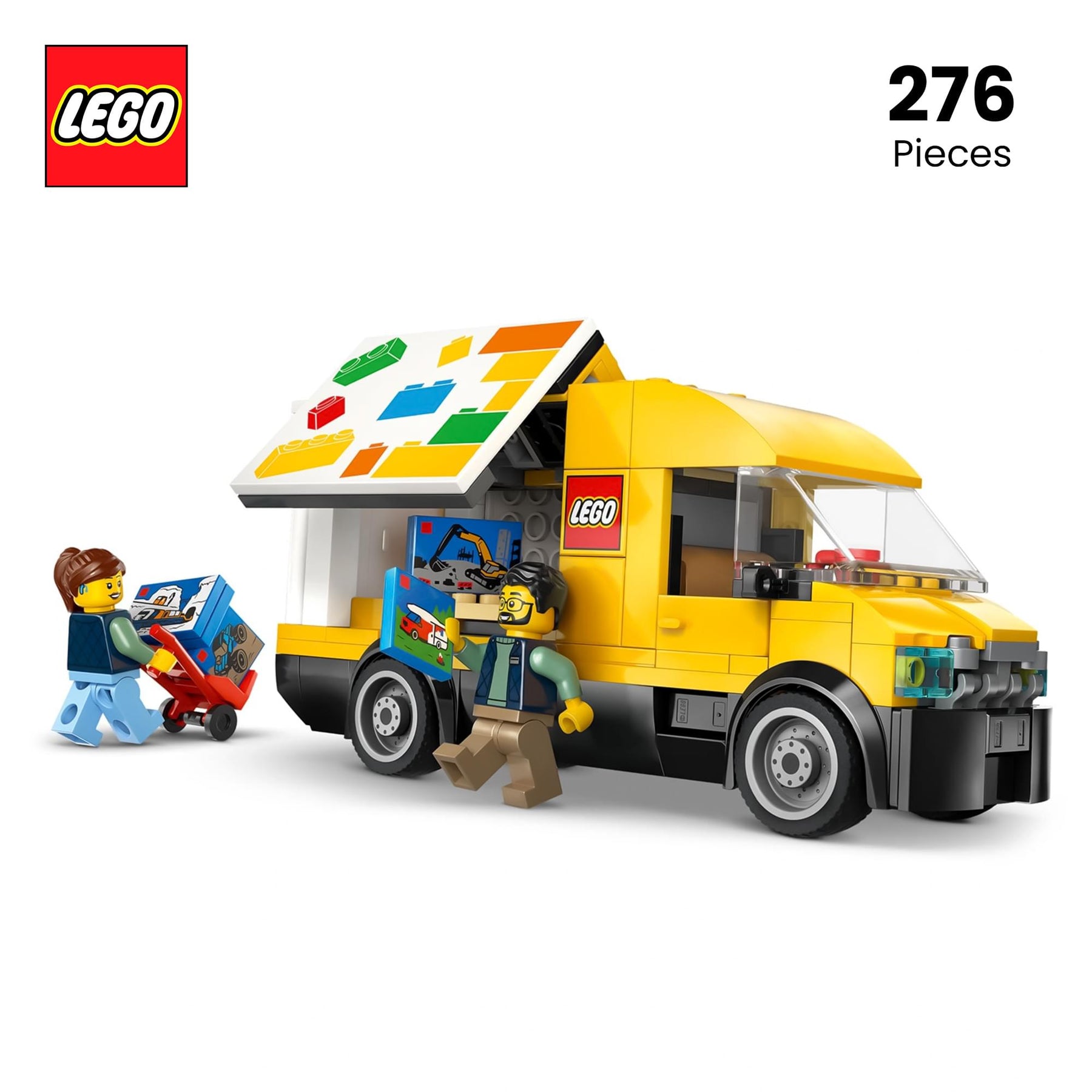 LEGO City 60500 The LEGO Van 276-Piece Building Set
