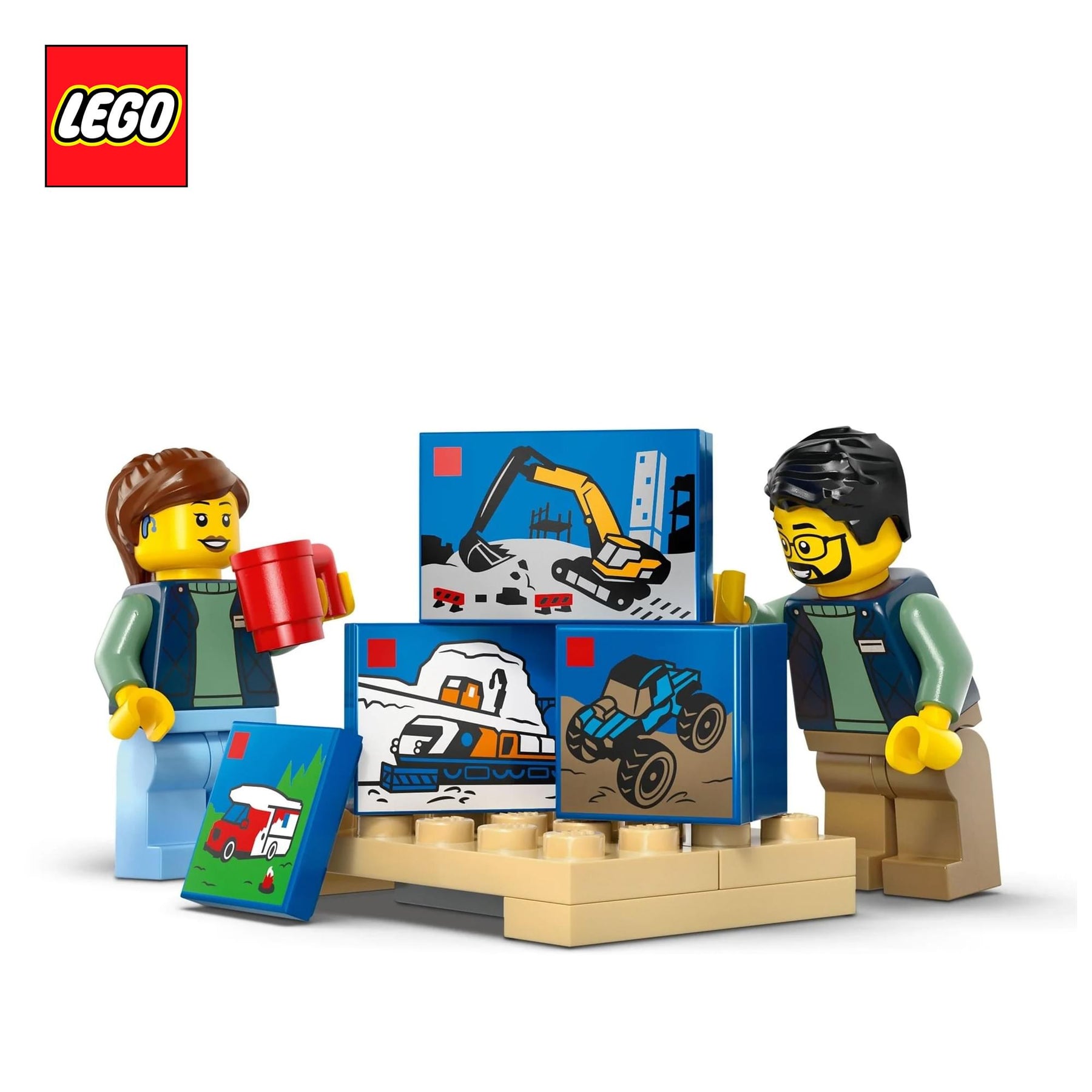 LEGO City 60500 The LEGO Van 276-Piece Building Set