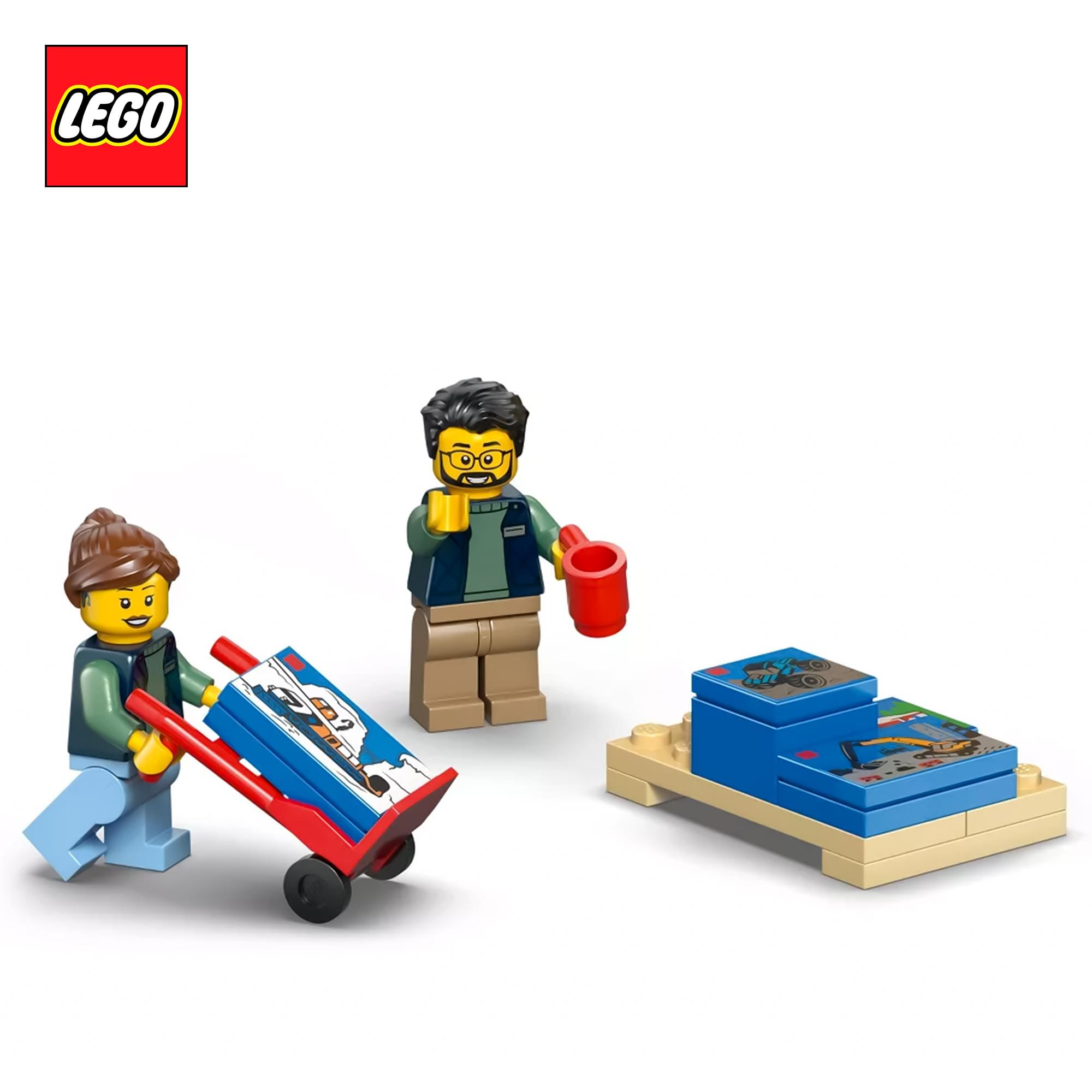 LEGO City 60500 The LEGO Van 276-Piece Building Set