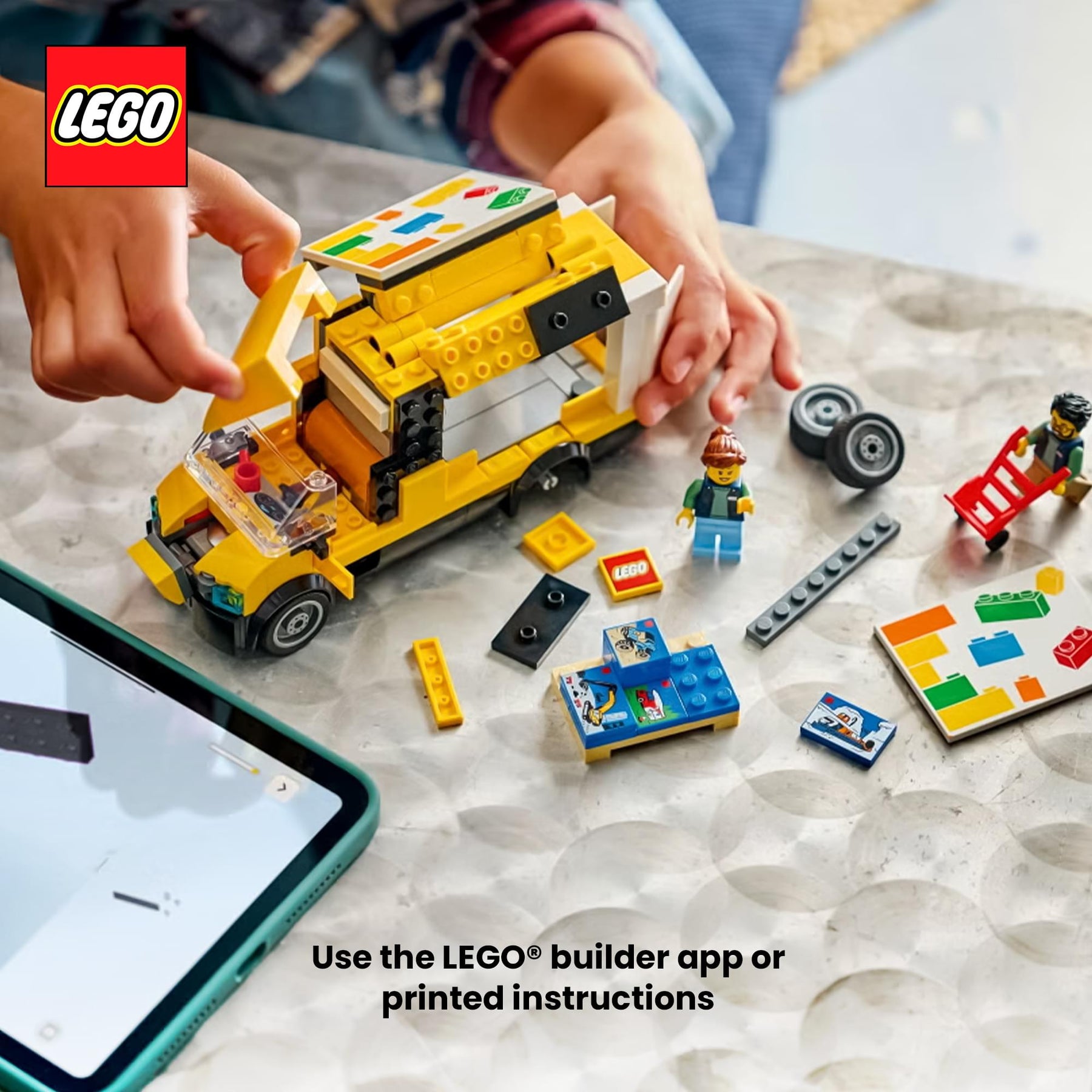 LEGO City 60500 The LEGO Van 276-Piece Building Set