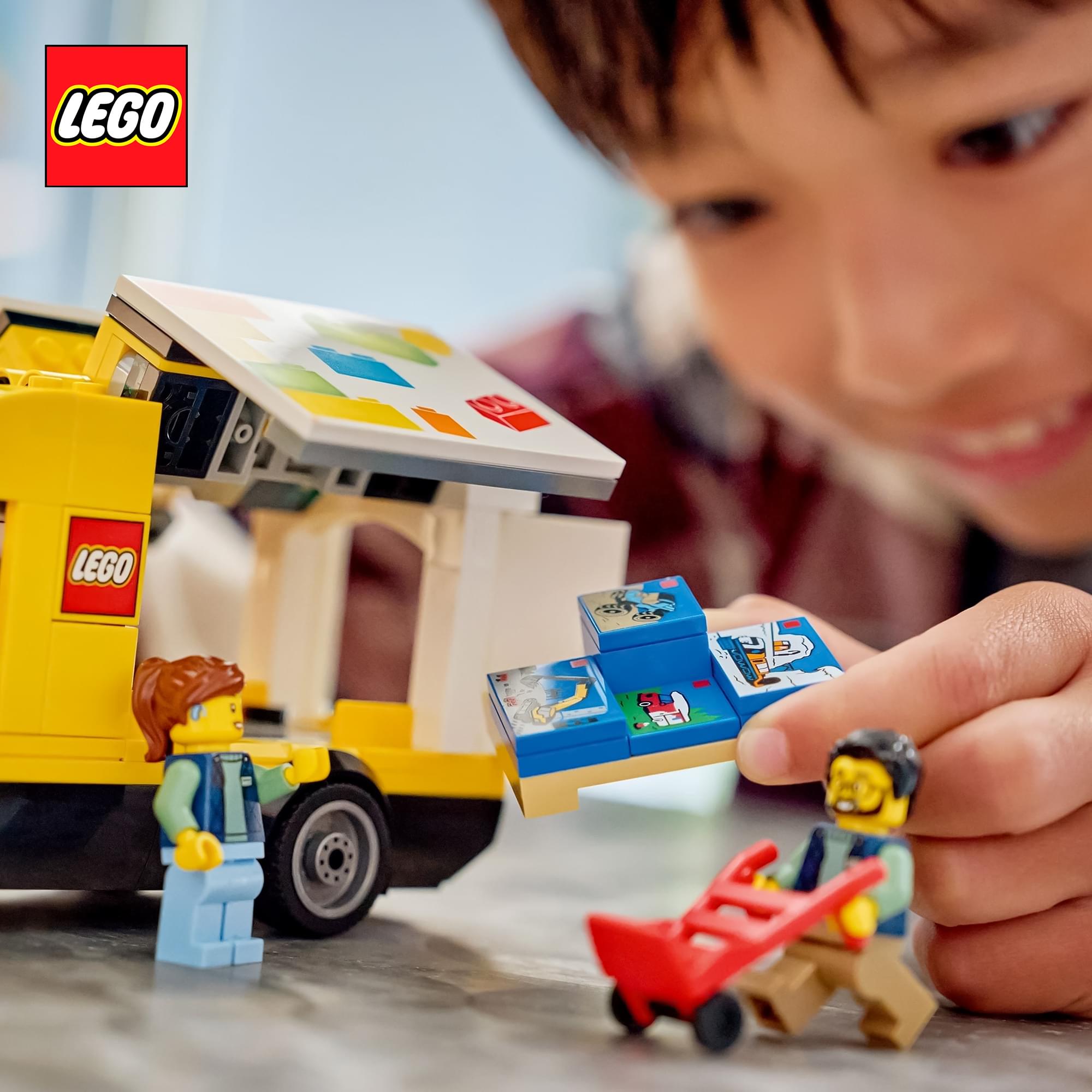 LEGO City 60500 The LEGO Van 276-Piece Building Set
