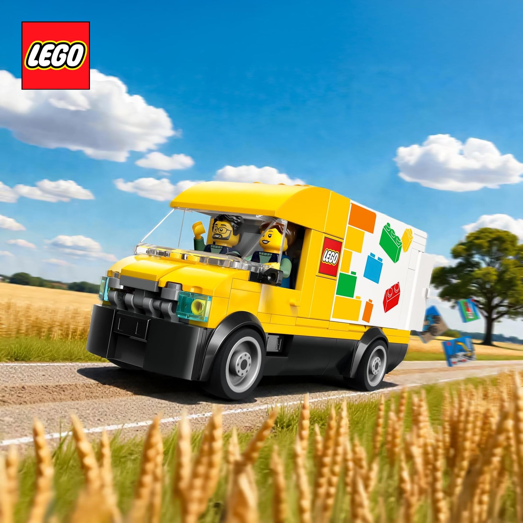 LEGO City 60500 The LEGO Van 276-Piece Building Set