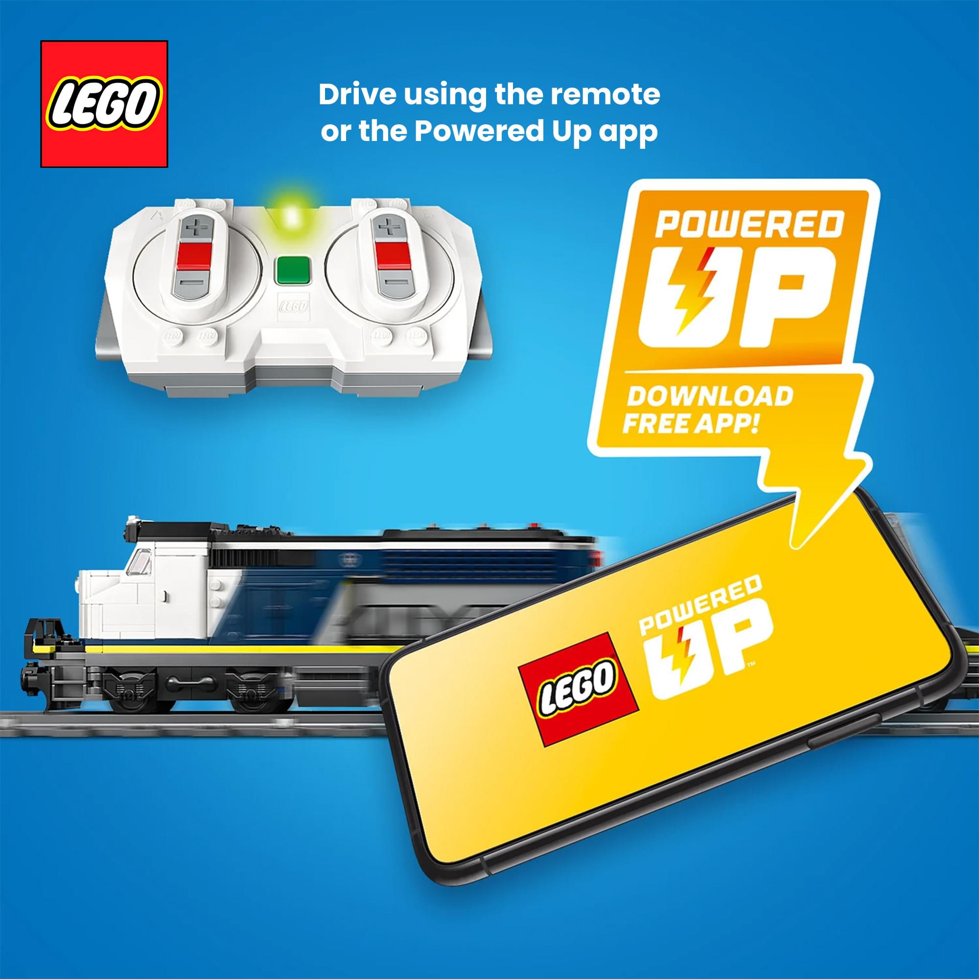 LEGO City 60508 Police Train Heist 1313-Piece Building Set
