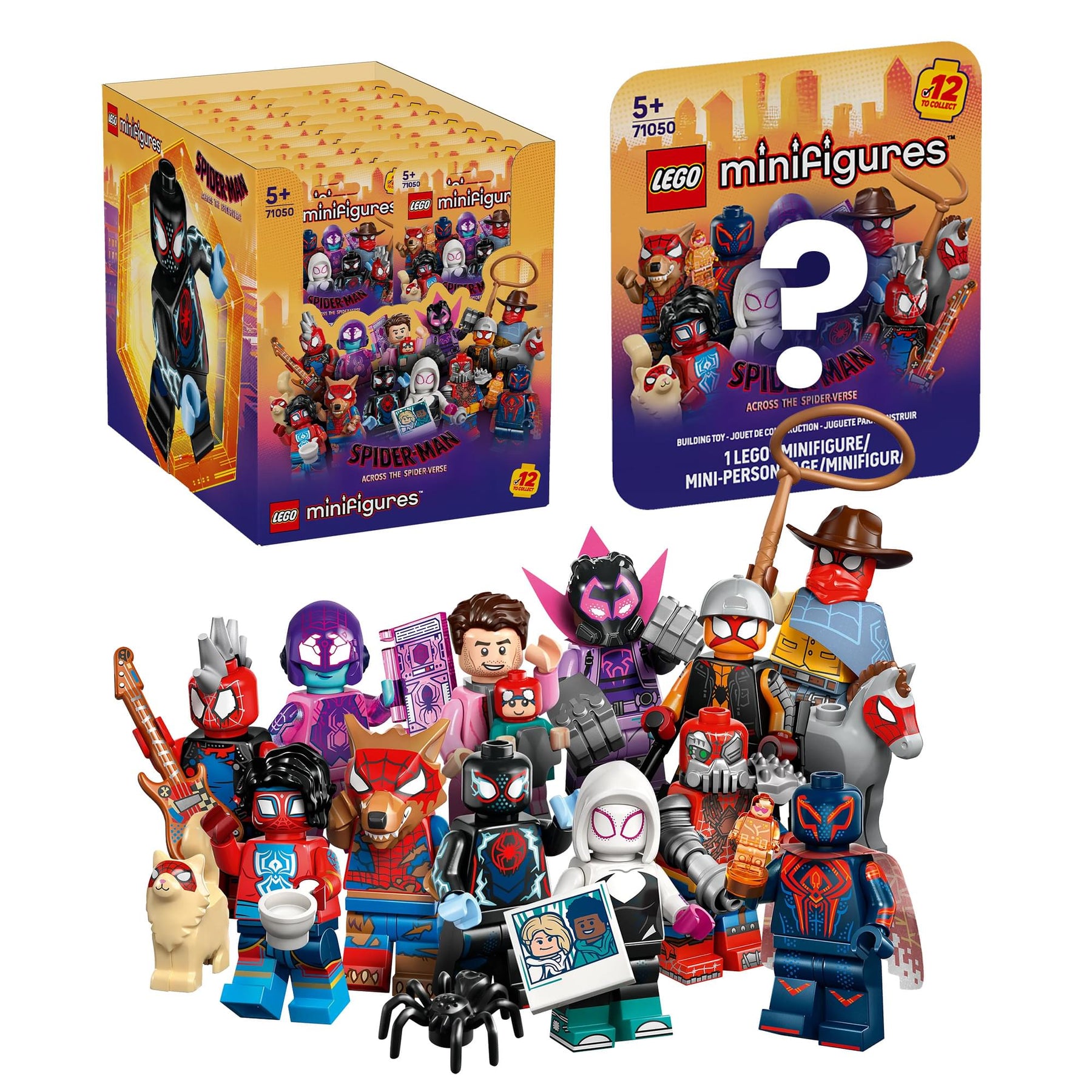 Marvel LEGO 71050 Spider-Man Hobie Brown Spider Punk Minifigure