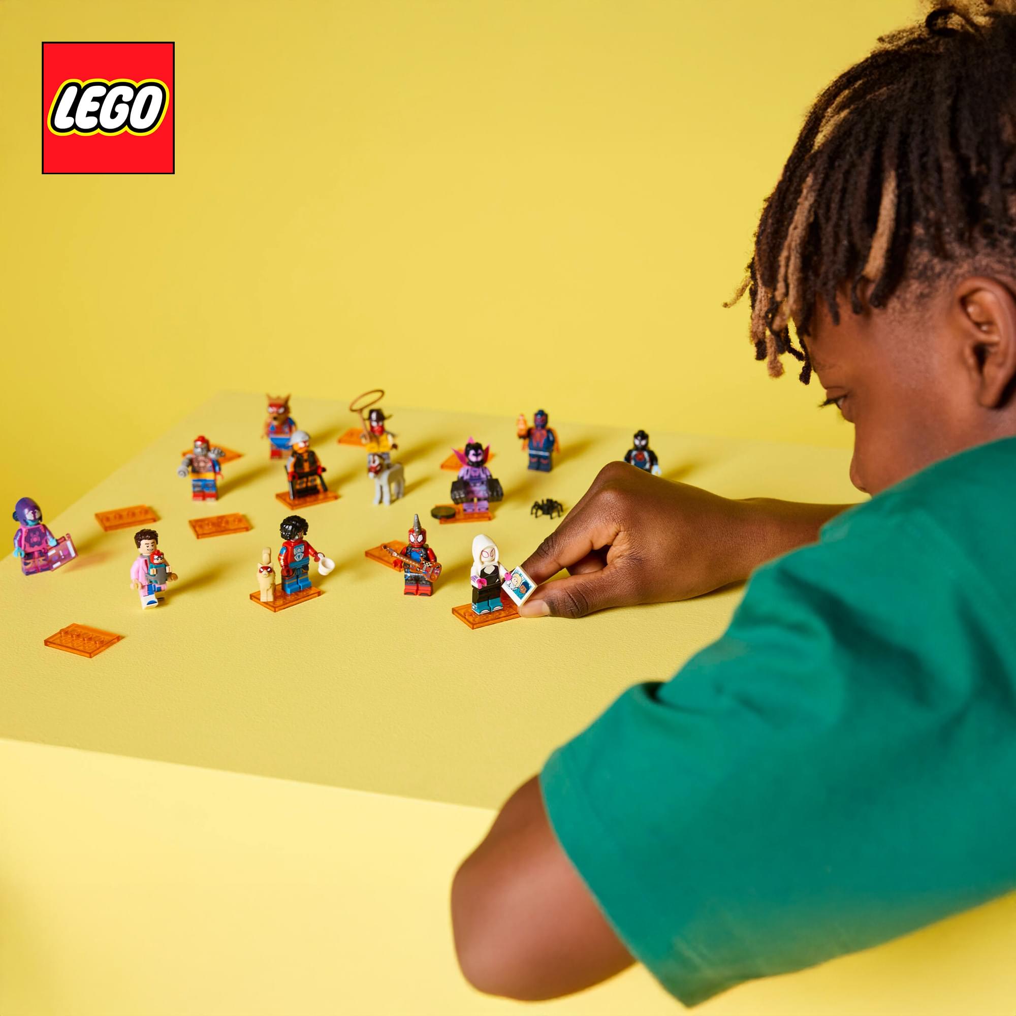 Marvel LEGO 71050 Spider-Man Hobie Brown Spider Punk Minifigure