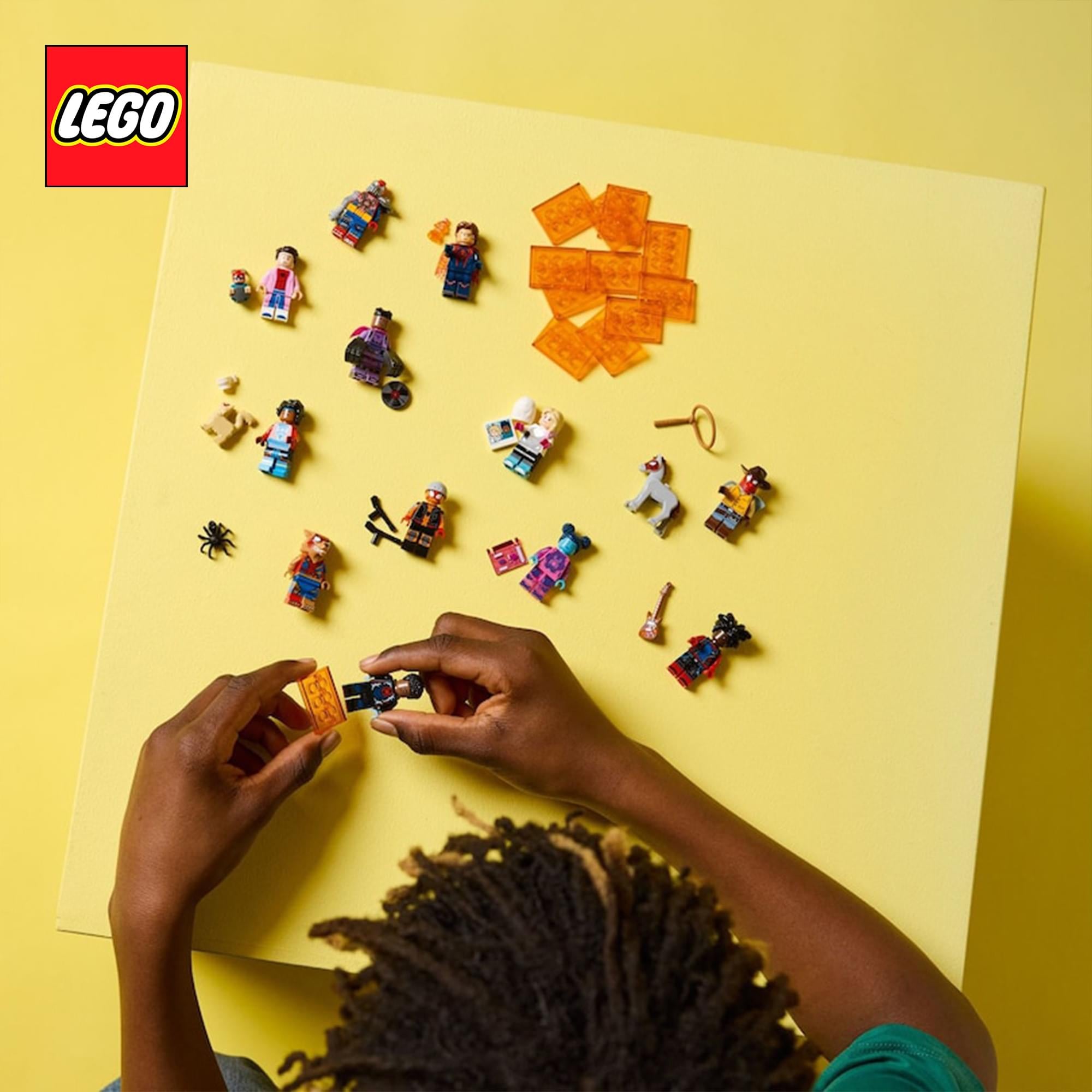 Marvel LEGO 71050 Spider-Man Hobie Brown Spider Punk Minifigure