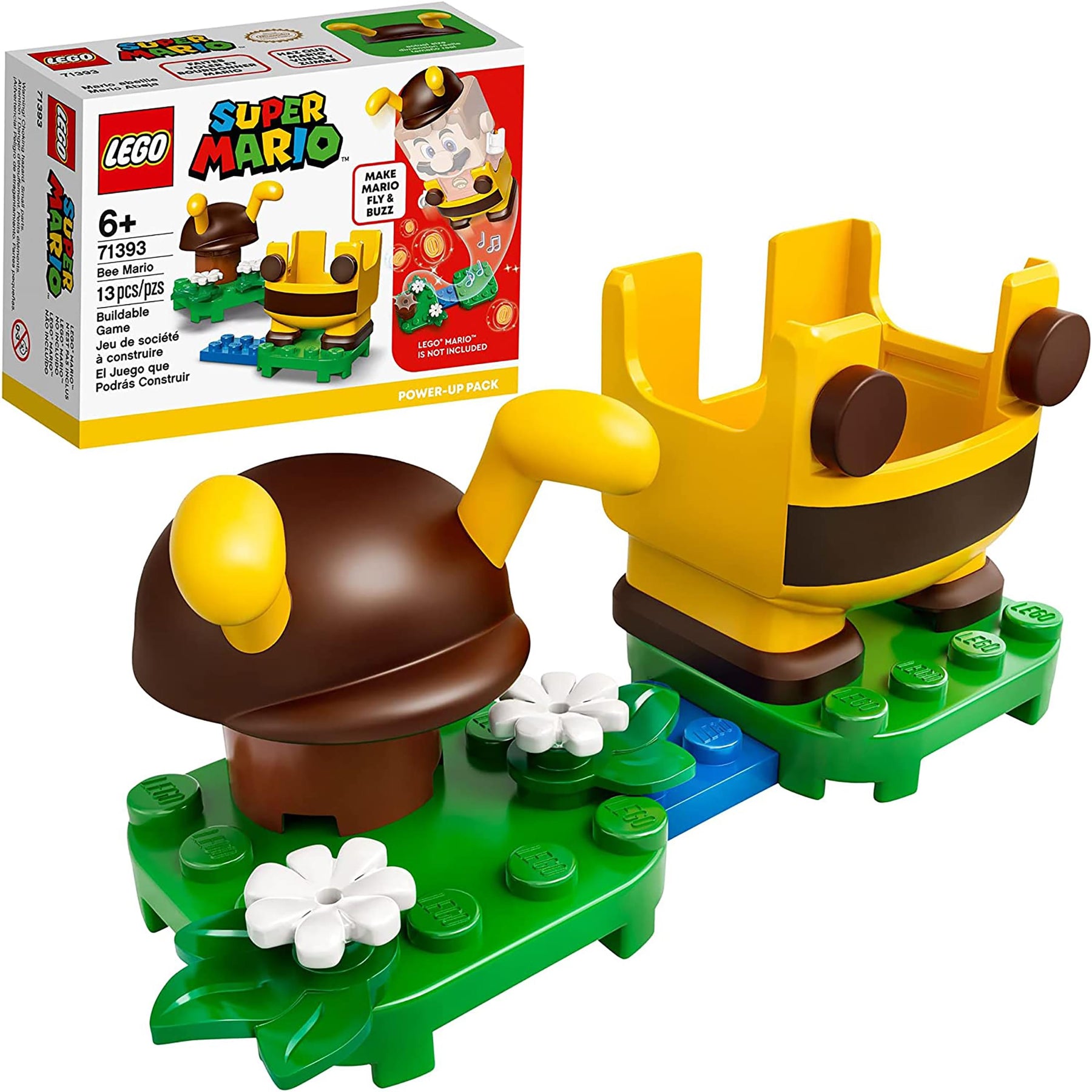 LEGO Super Mario 71393 Bee Mario Power-Up Pack 13 Piece Building Kit