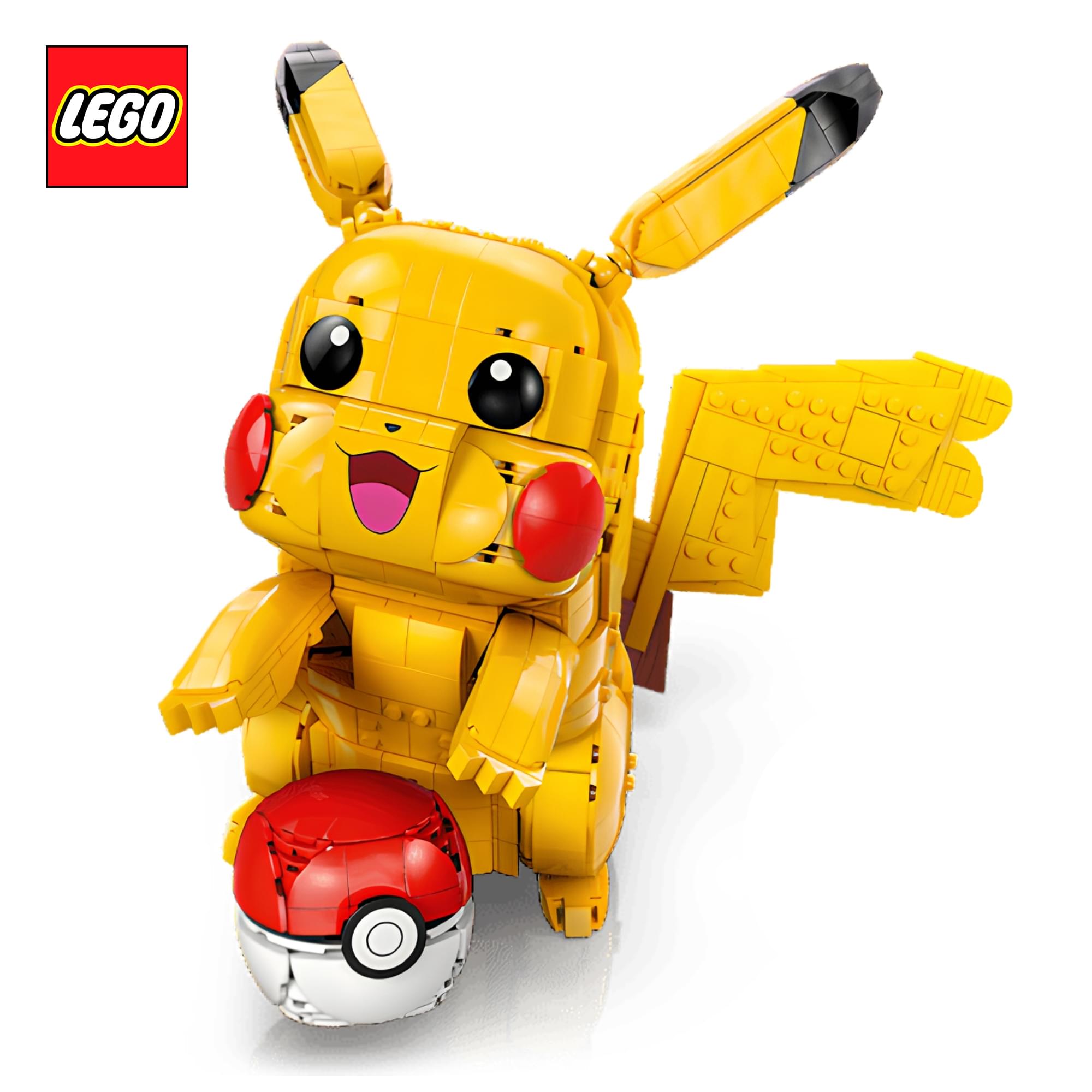 LEGO Pokemon 72152 Pikachu and Poke Ball 2050-Piece Building Set
