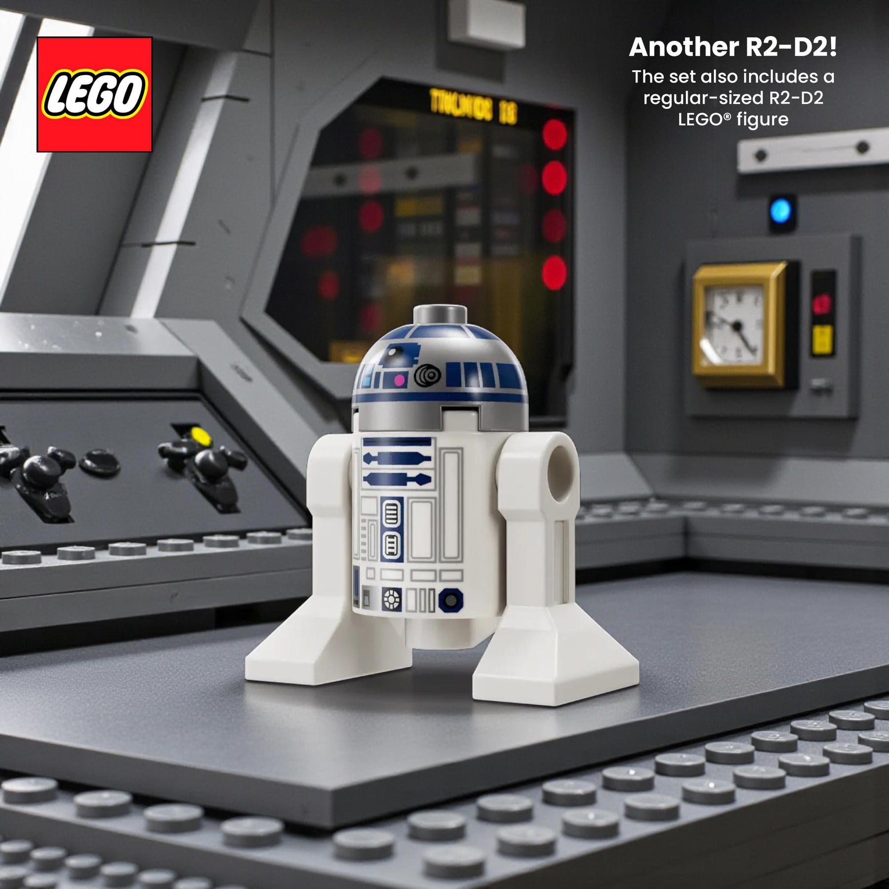 Star Wars LEGO 75379 R2-D2 1050-Piece Building Set