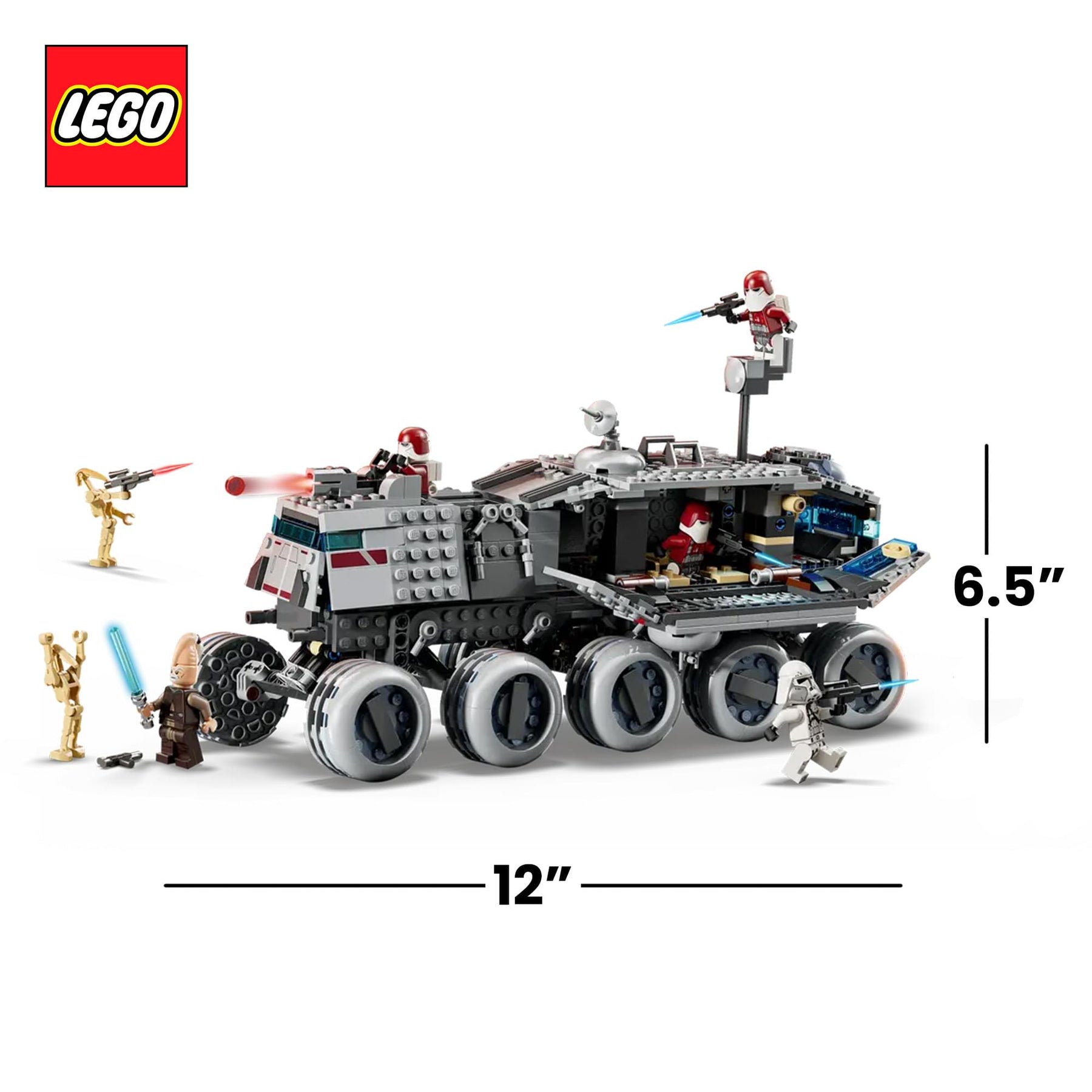 Star Wars LEGO 75413 Republic Juggernaut 813-Piece Building Set