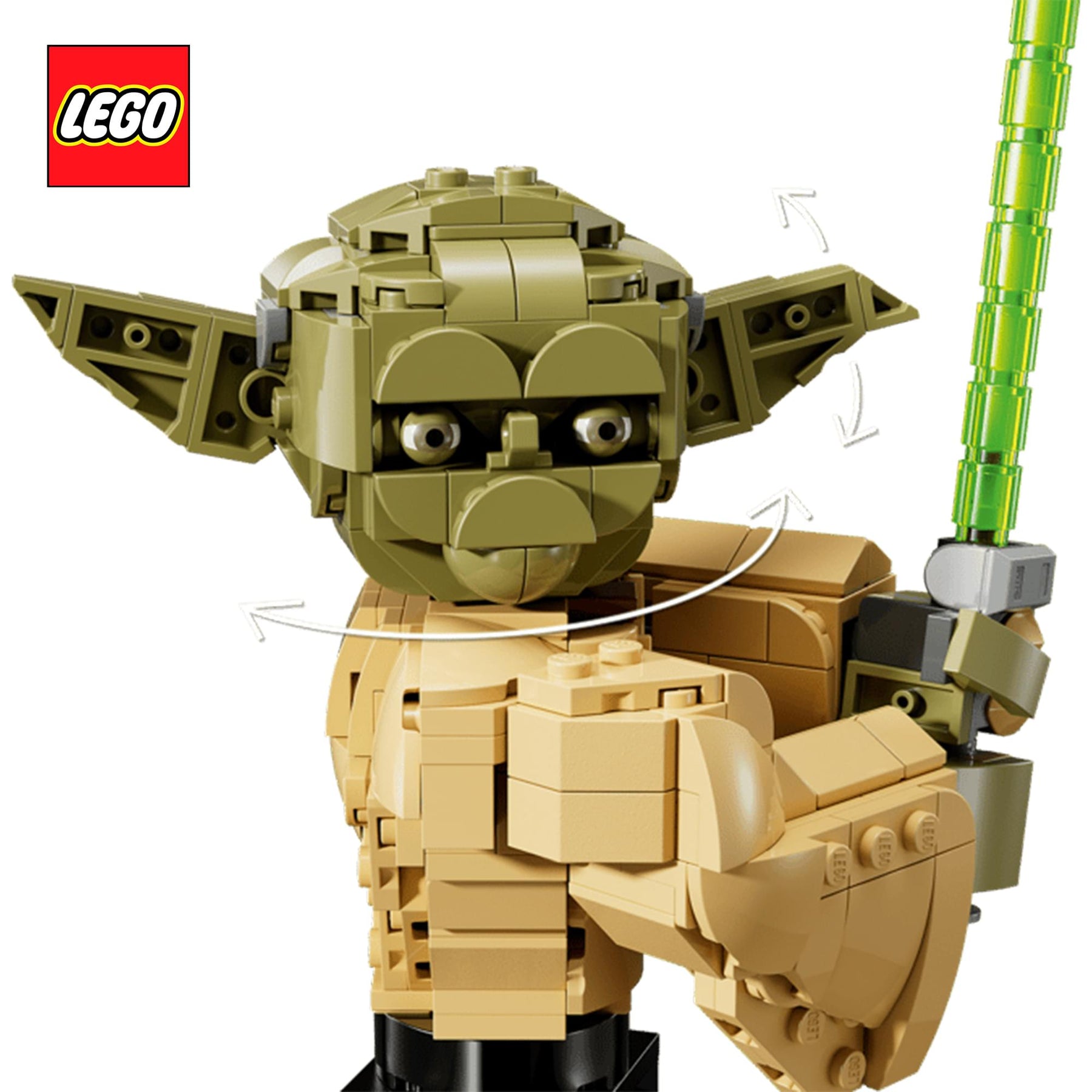 Star Wars LEGO 75438 Yoda Bust 399-Piece Building Set