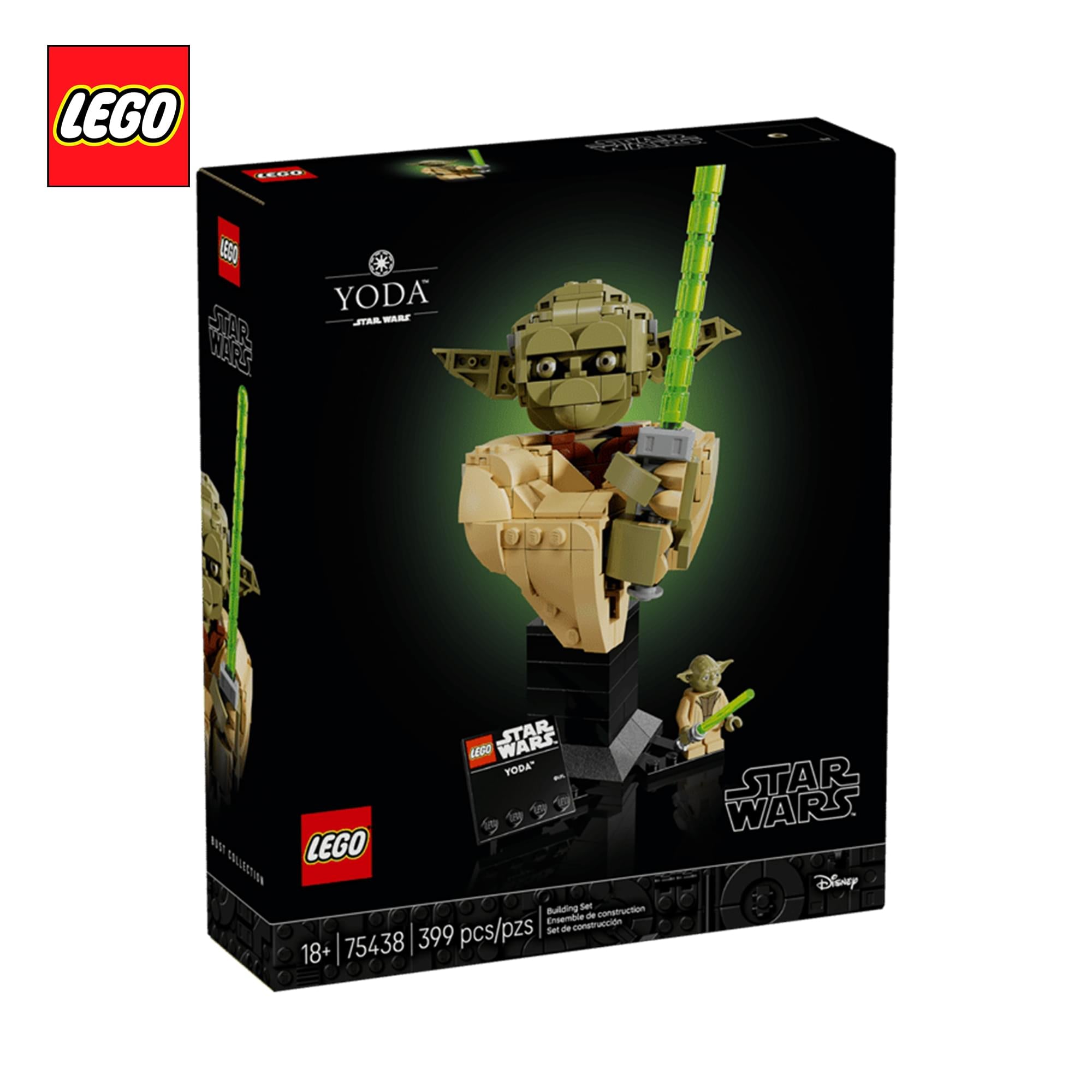 Star Wars LEGO 75438 Yoda Bust 399-Piece Building Set