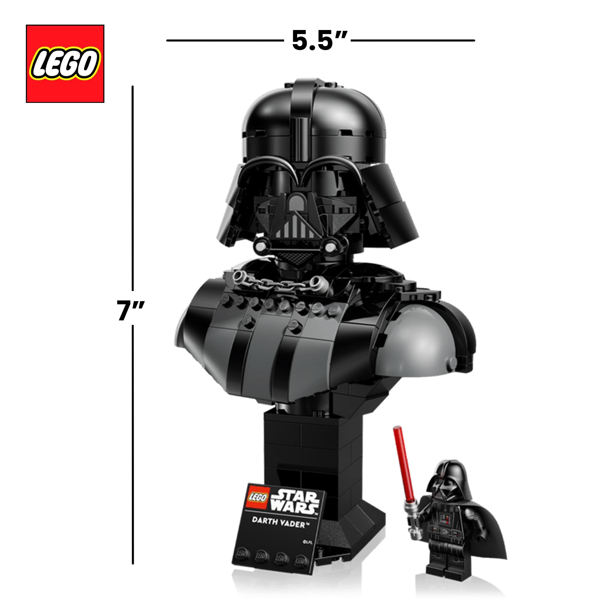 Star Wars LEGO 75439 Darth Vader Bust 349-Piece Building Set